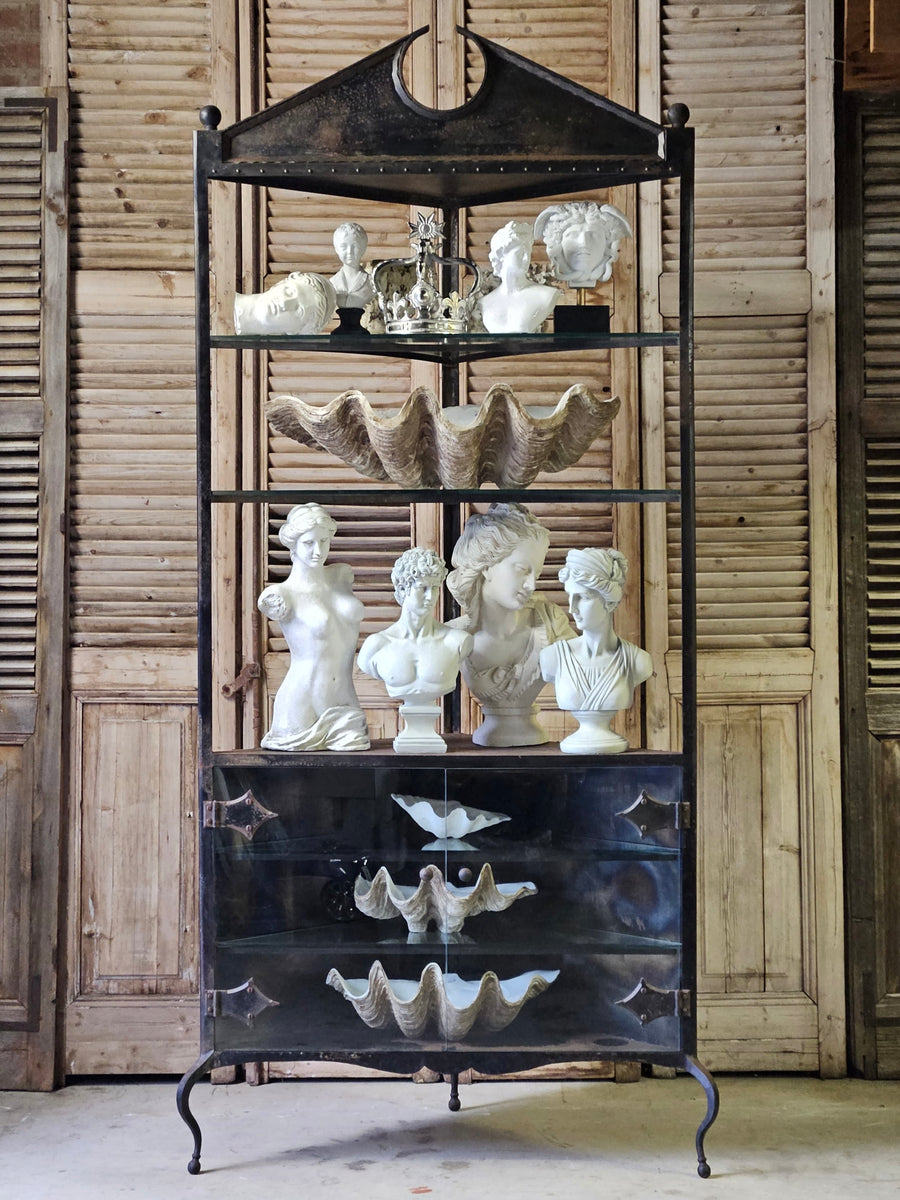 Hand Wrought Iron Corner Manor on