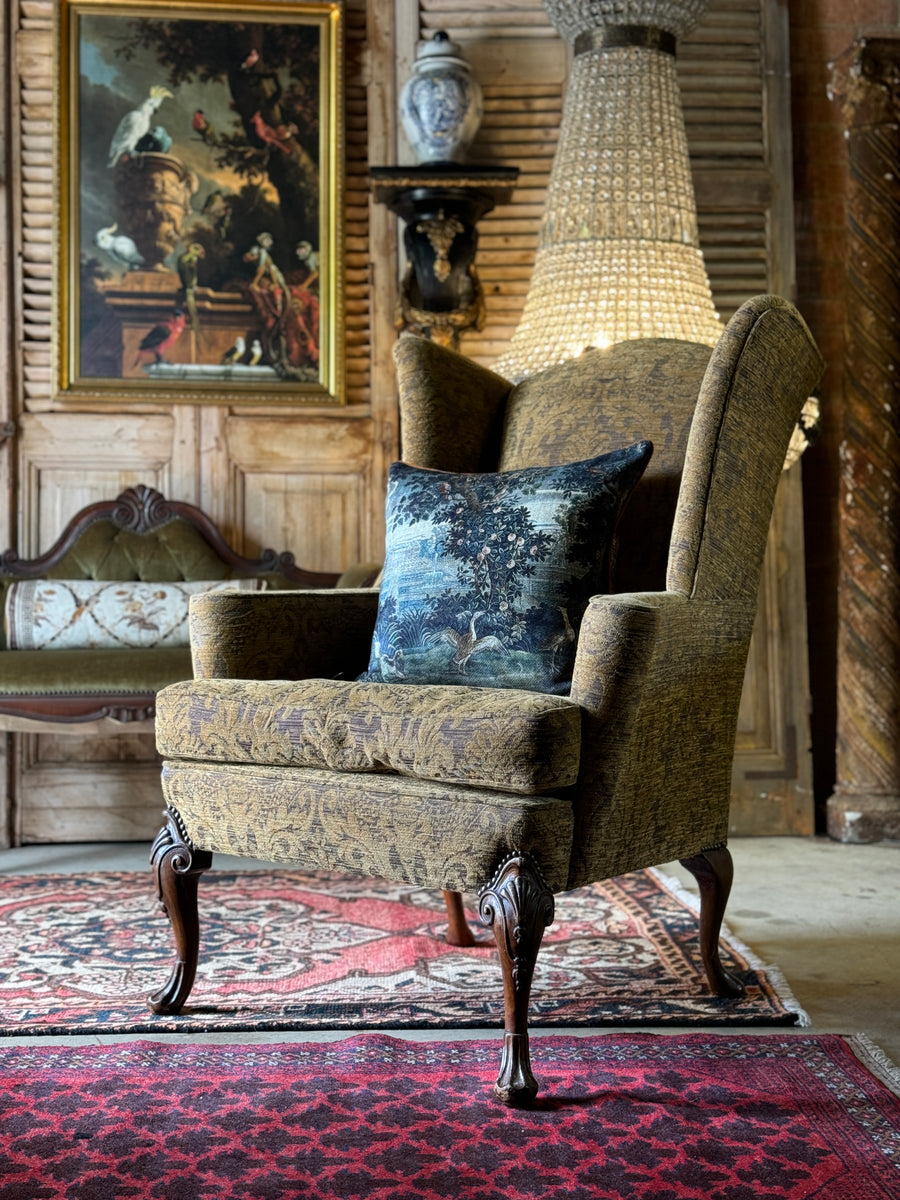 Wingback Chair Antique Easy Chairs For Sale Dining Chairs Leather