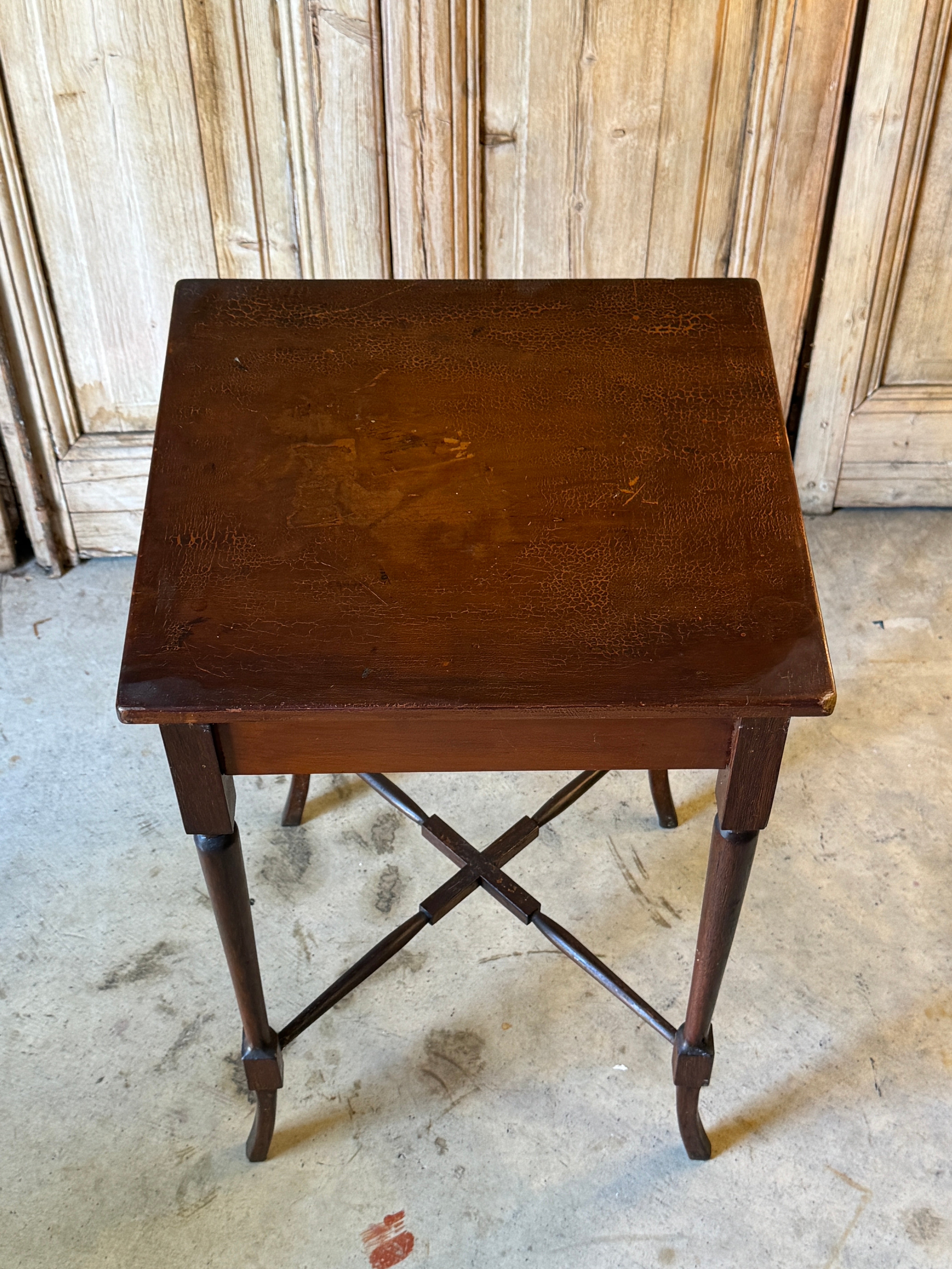 Vintage Timber Side Table