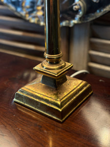 Pair of Vintage Brass Candlestick Lamps