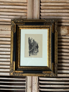 Vintage Framed Norman Lindsay Lithograph