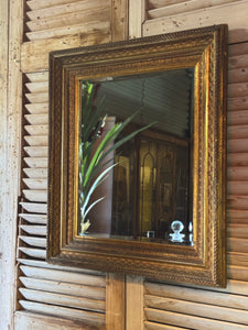Antique 1920s Fine Gilt Mirror