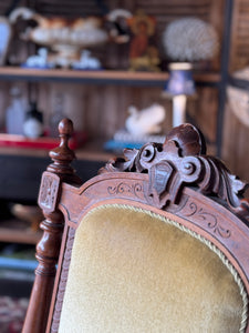 Vintage Pair of Danish Armchairs with Original Upholstery