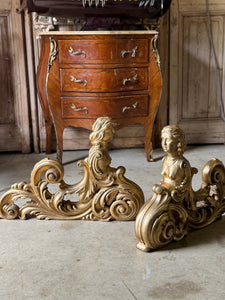 Decorative Gilt Pediments