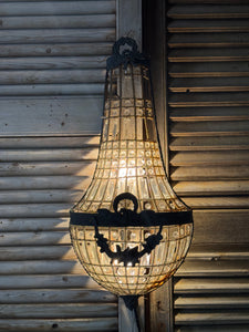 Empire Style Basket Wall Sconce