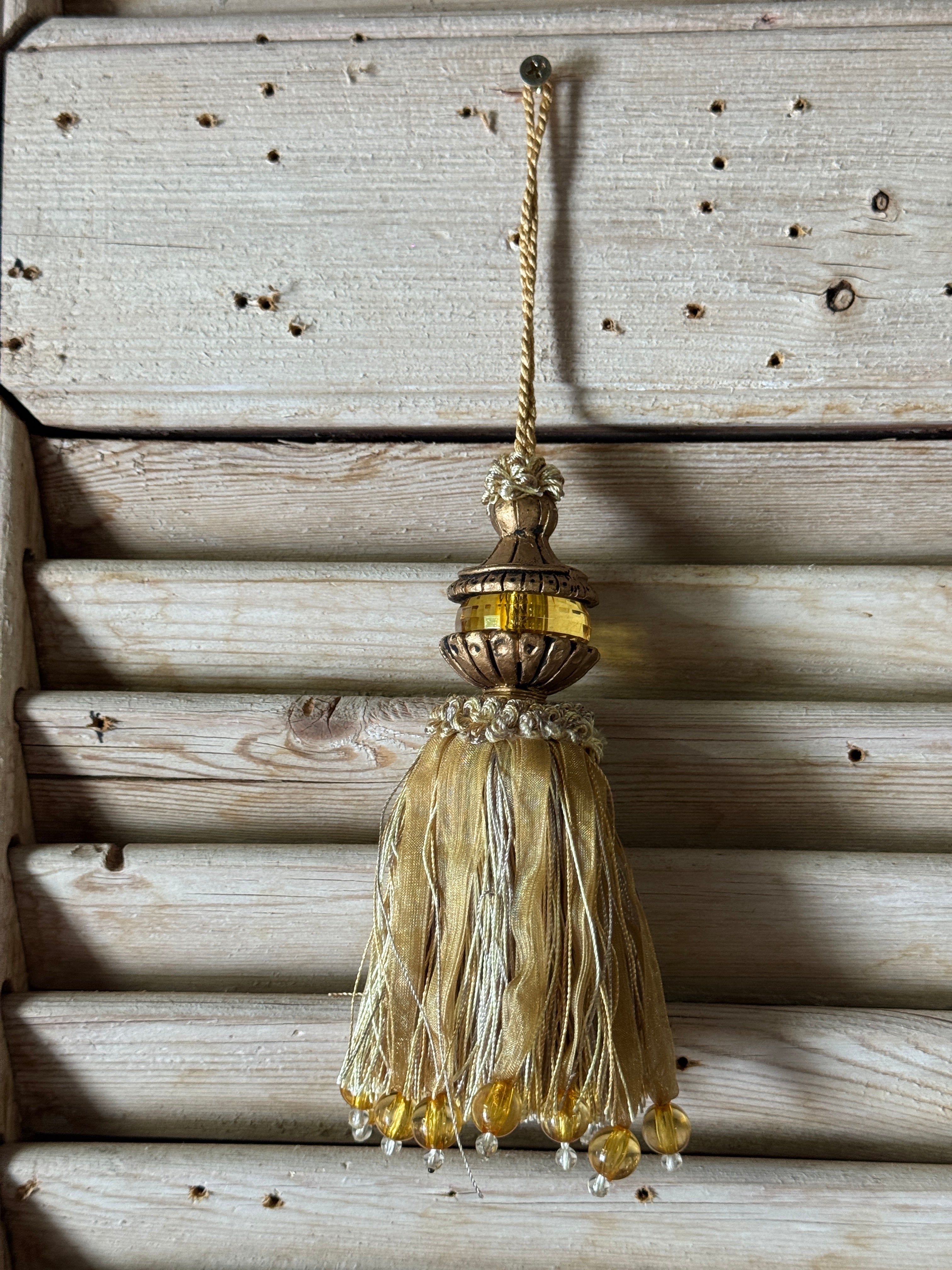 Large Beaded Tassel - 9 Colours