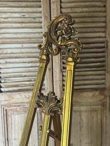 Ornate Rococo Gilt Easel