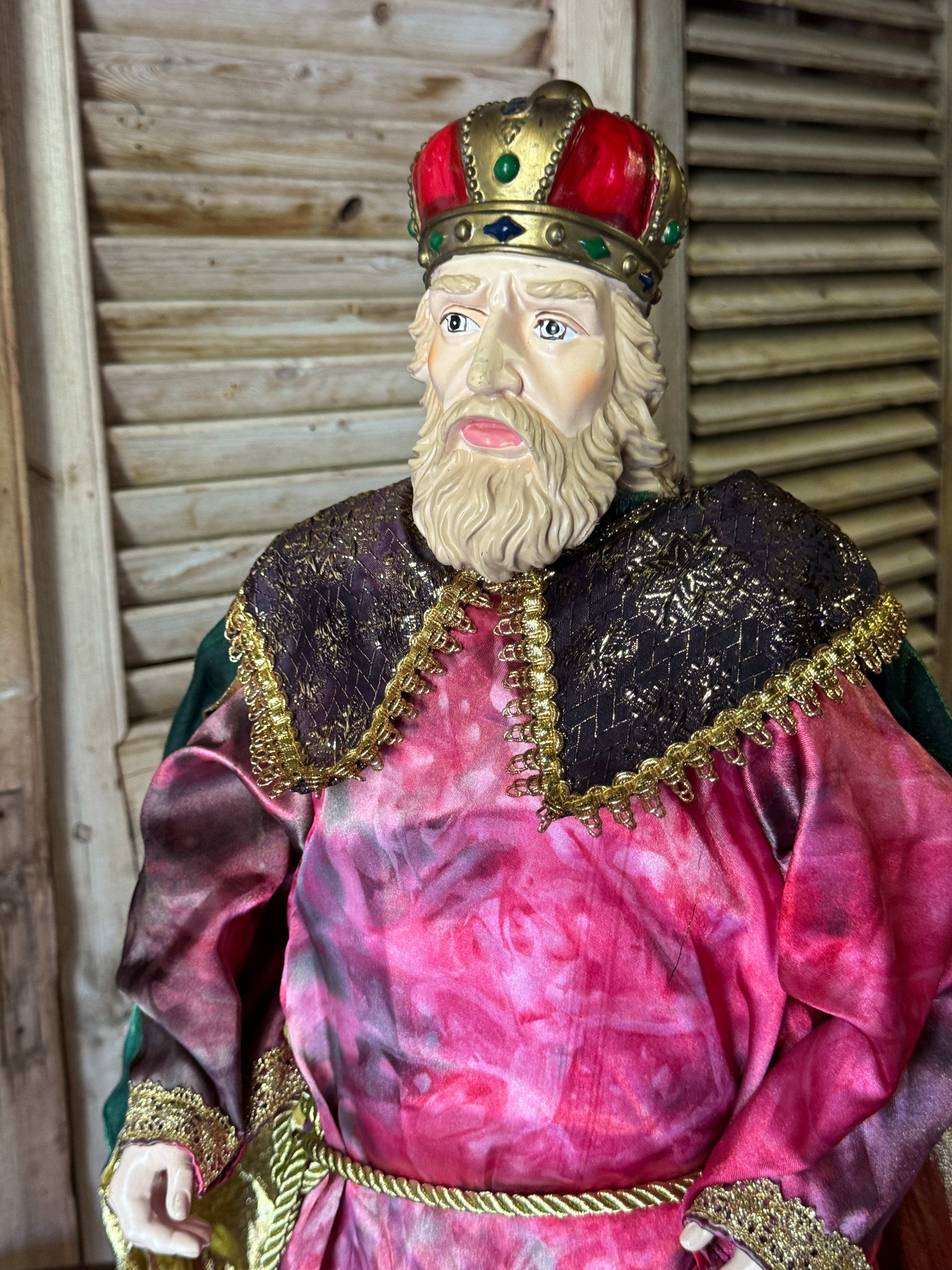 Vintage Nativity Figurines - Set of 3