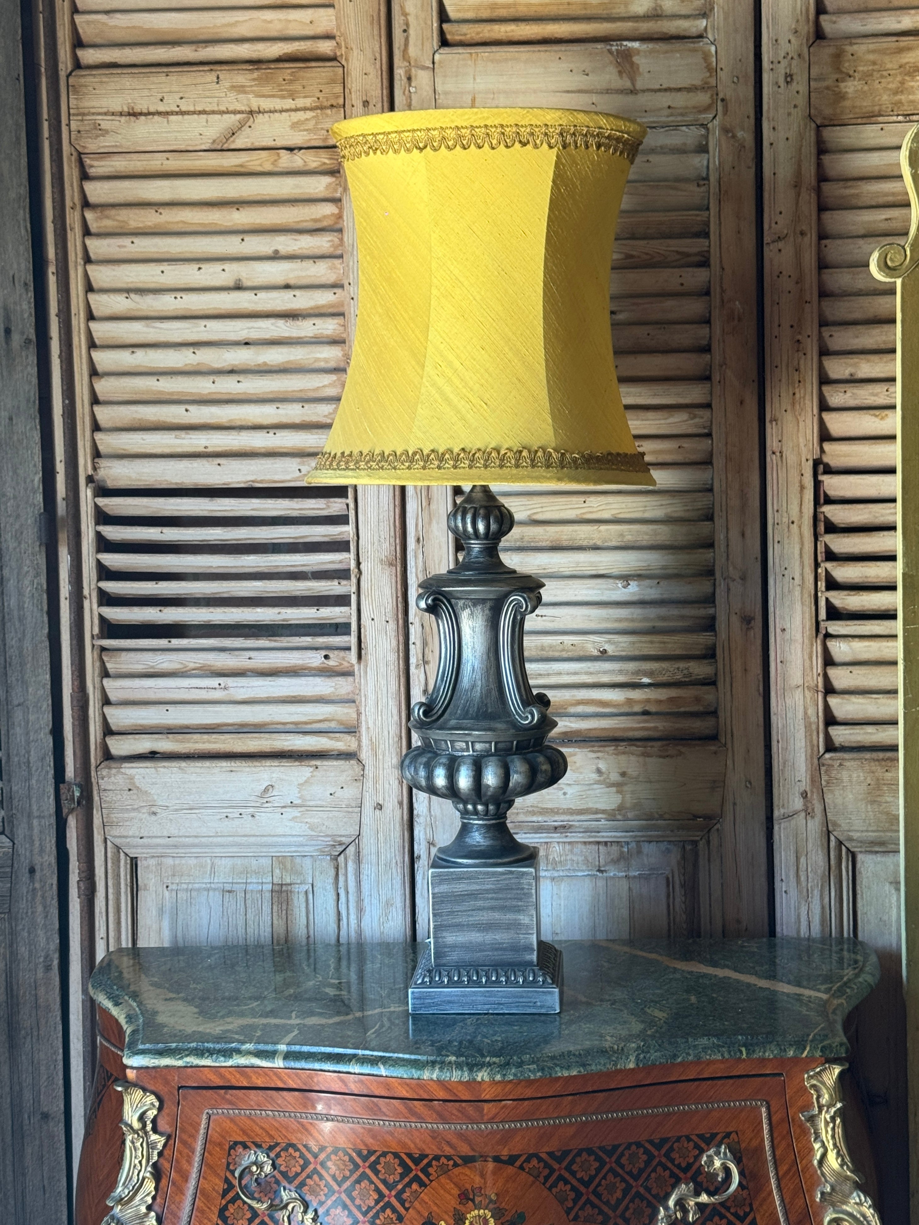 Tall Vintage Lamp with Urn Base