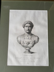 Set of 4 Engravings of Roman Emperors