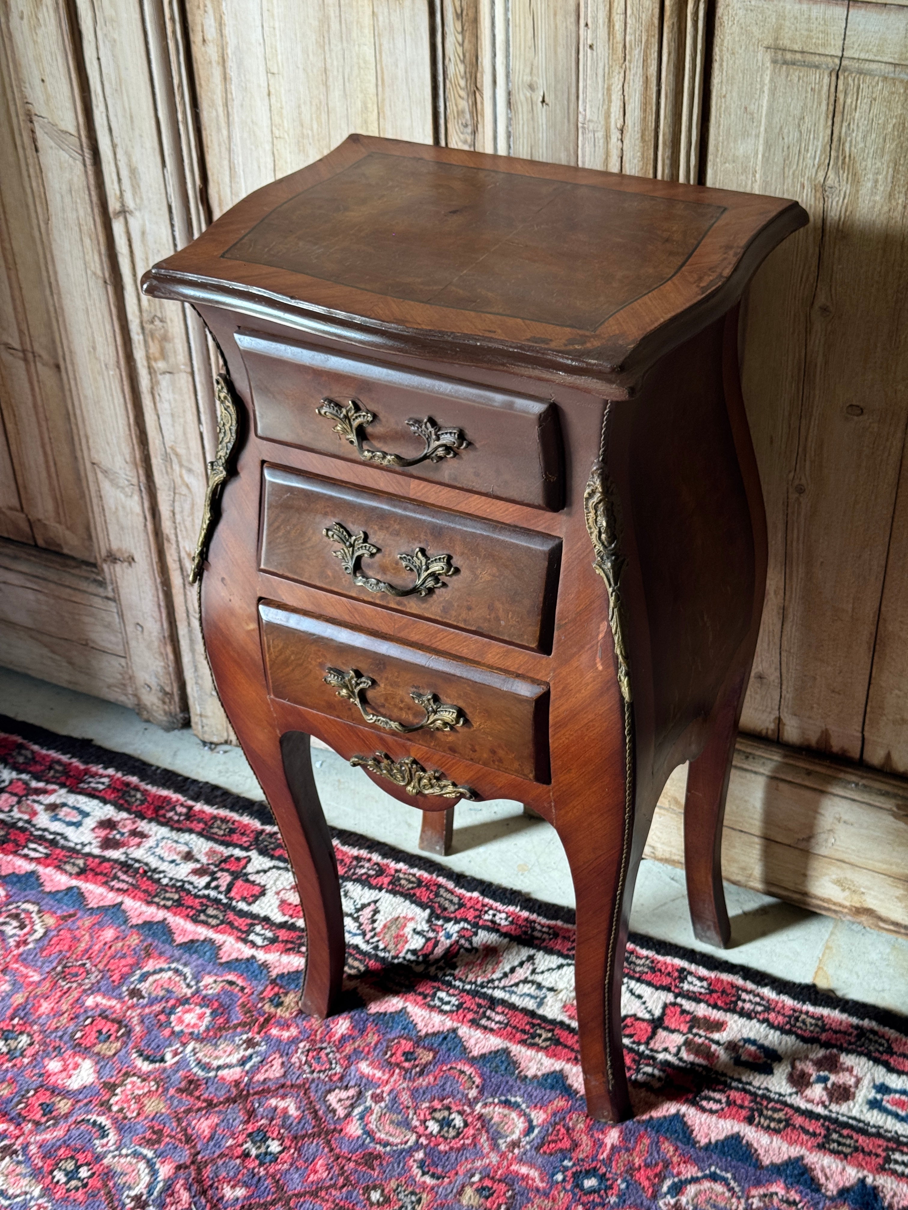 Vintage Petite Bombe - Front Three Drawer Chest