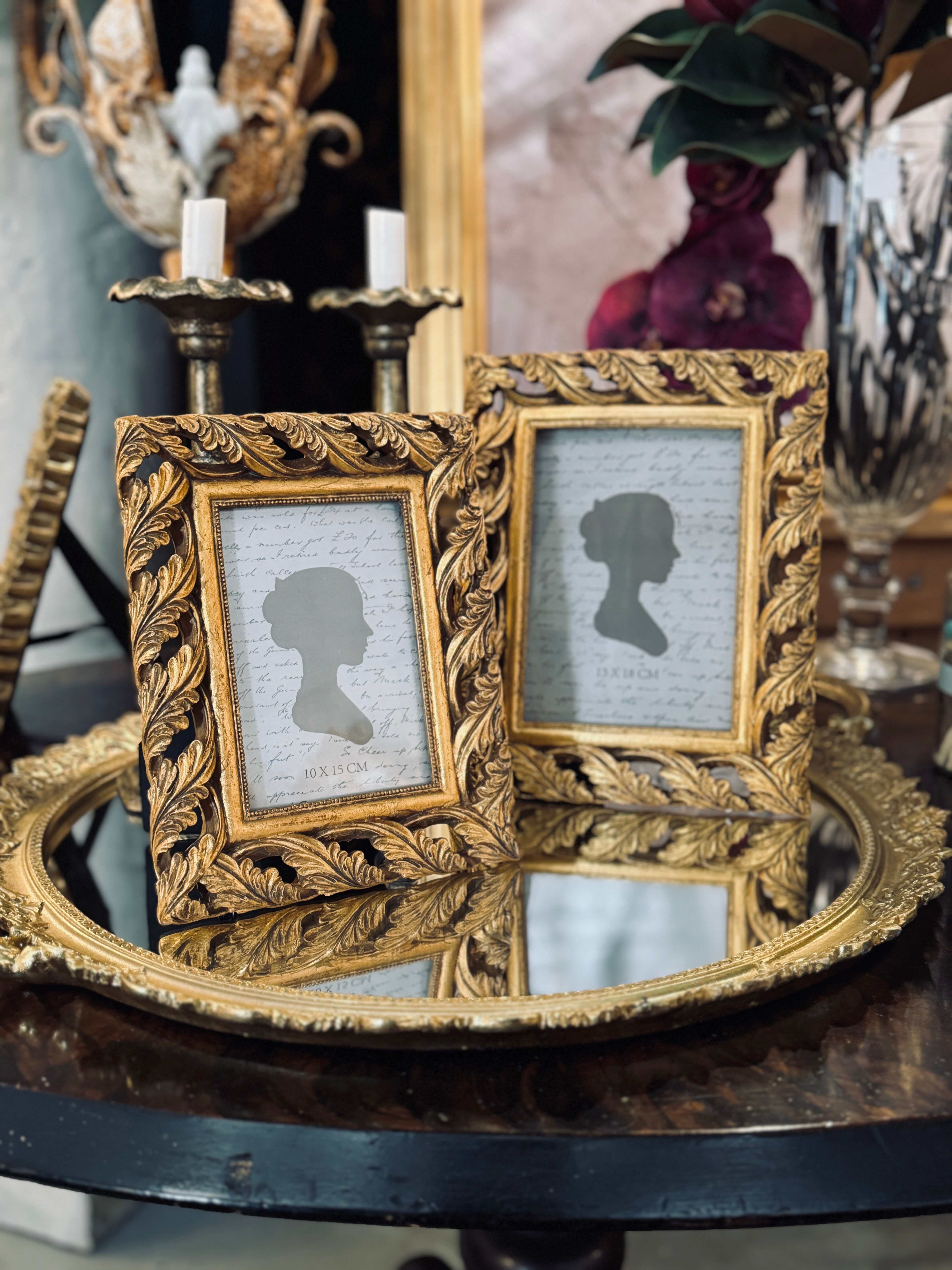 Gilt French Style Photo Frames