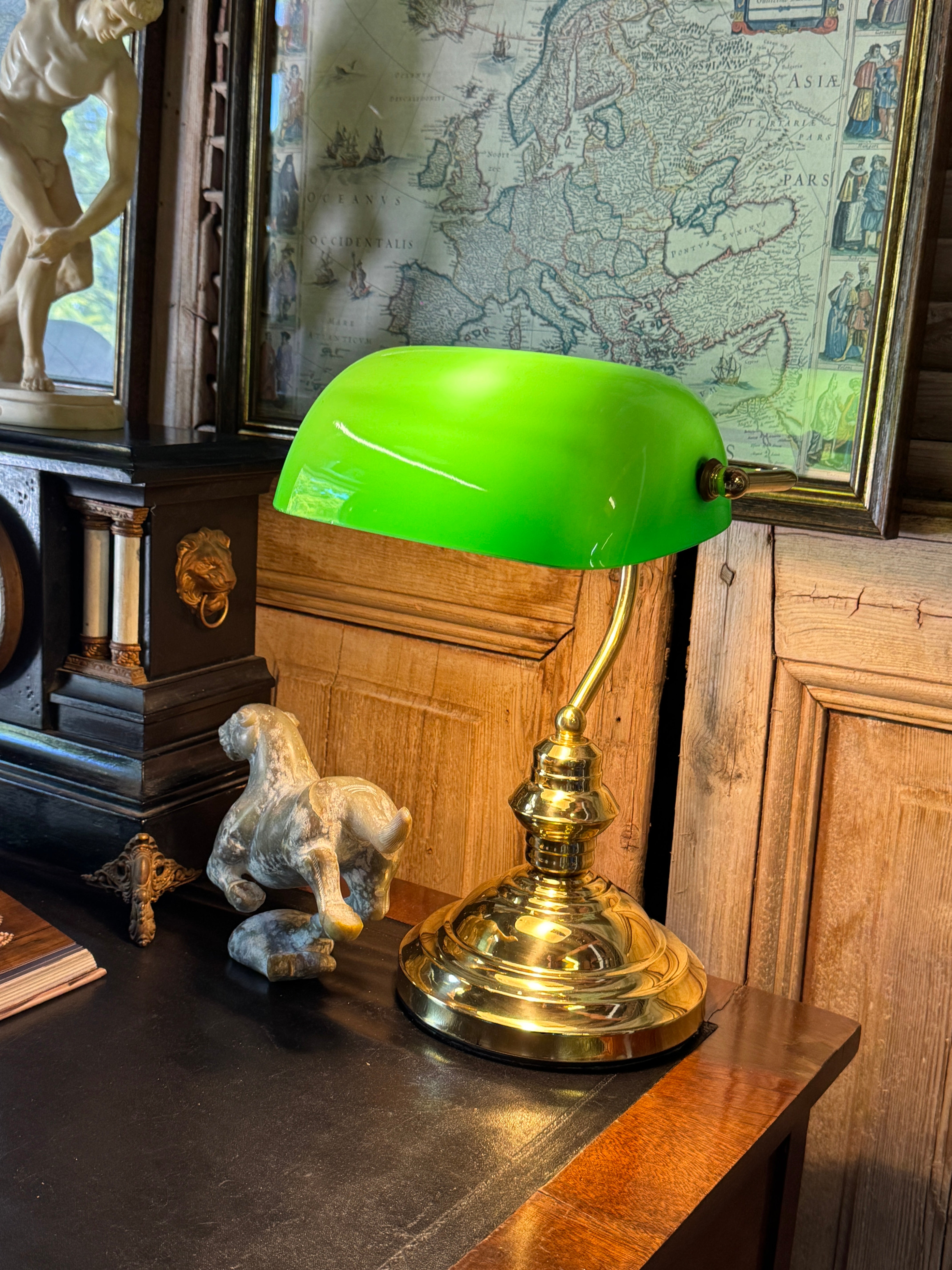 Vintage Bankers Lamp