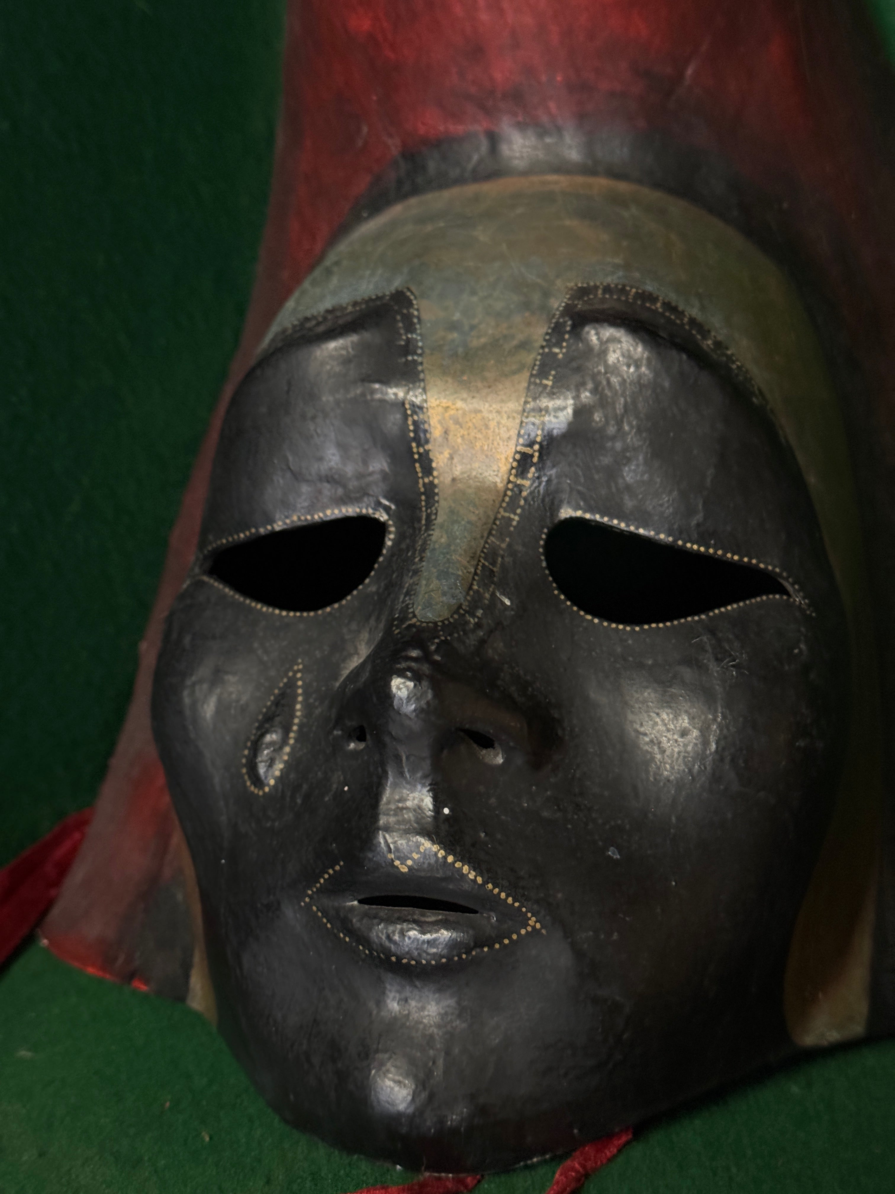 Vintage Handmade Venetian Carnival Mask
