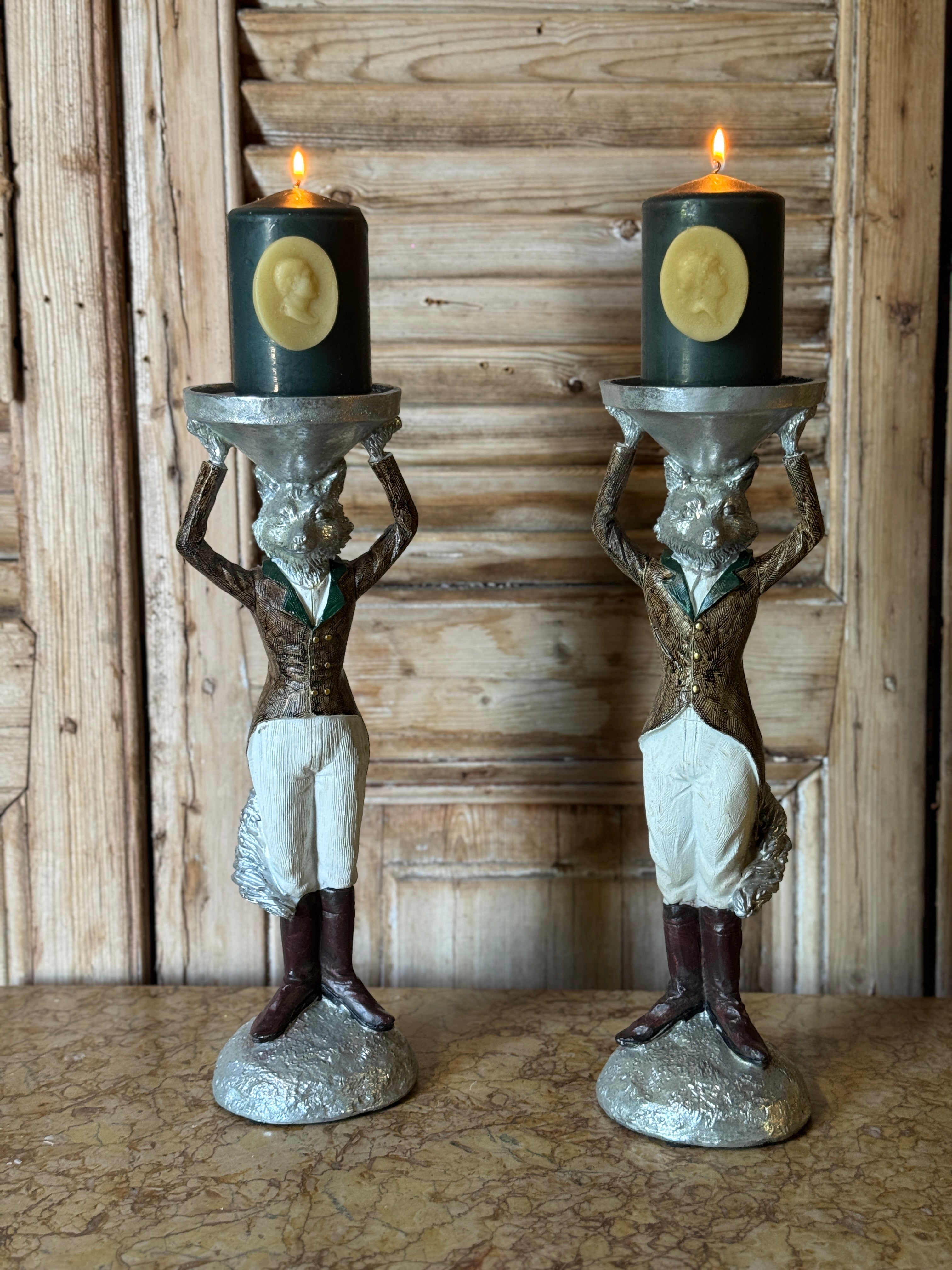 Freddy Fox Candleholder