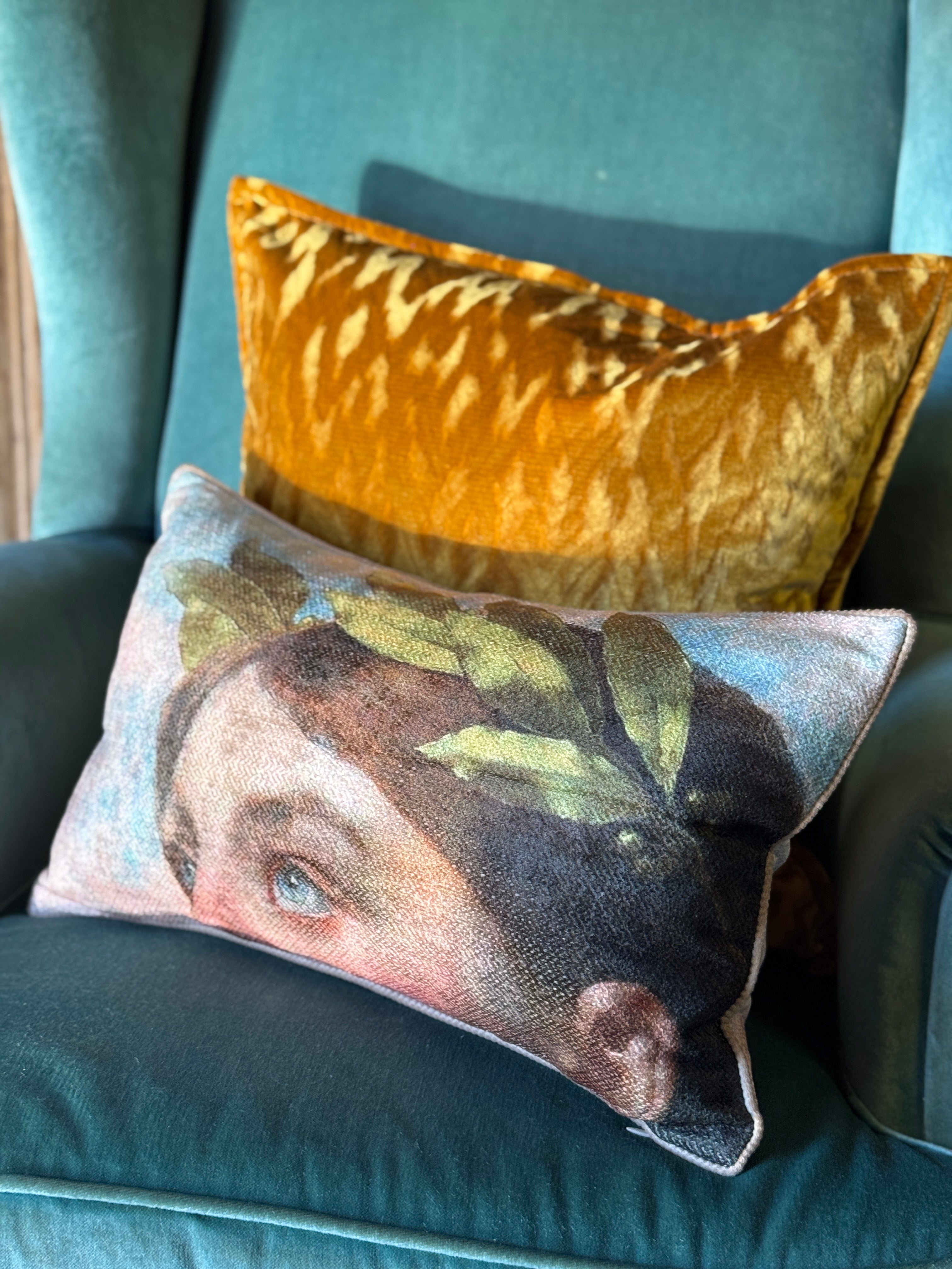 The Laurel Nymph Lumber Cushion