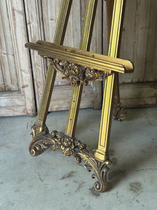 Ornate Rococo Gilt Easel