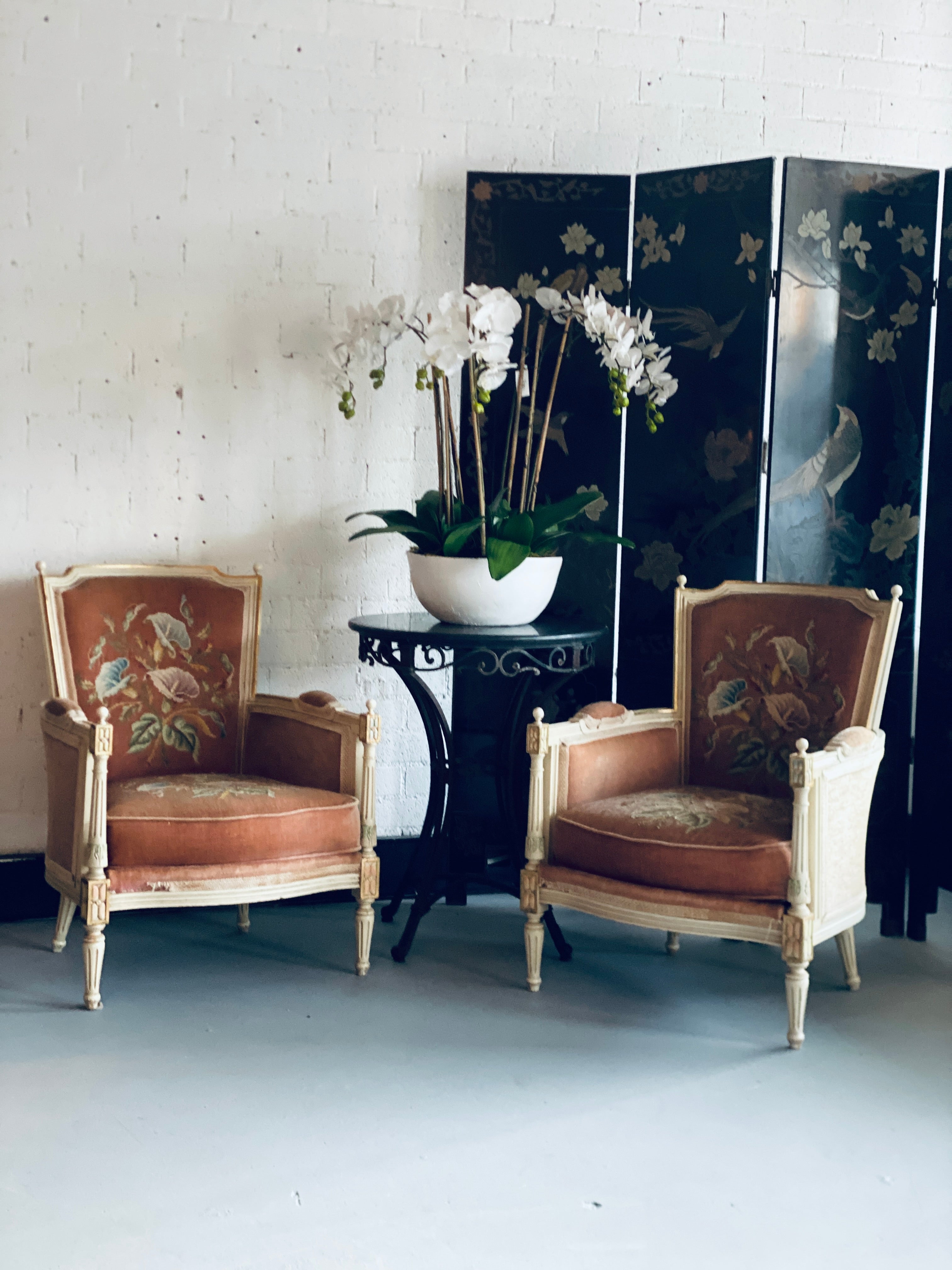 Vintage French Armchairs