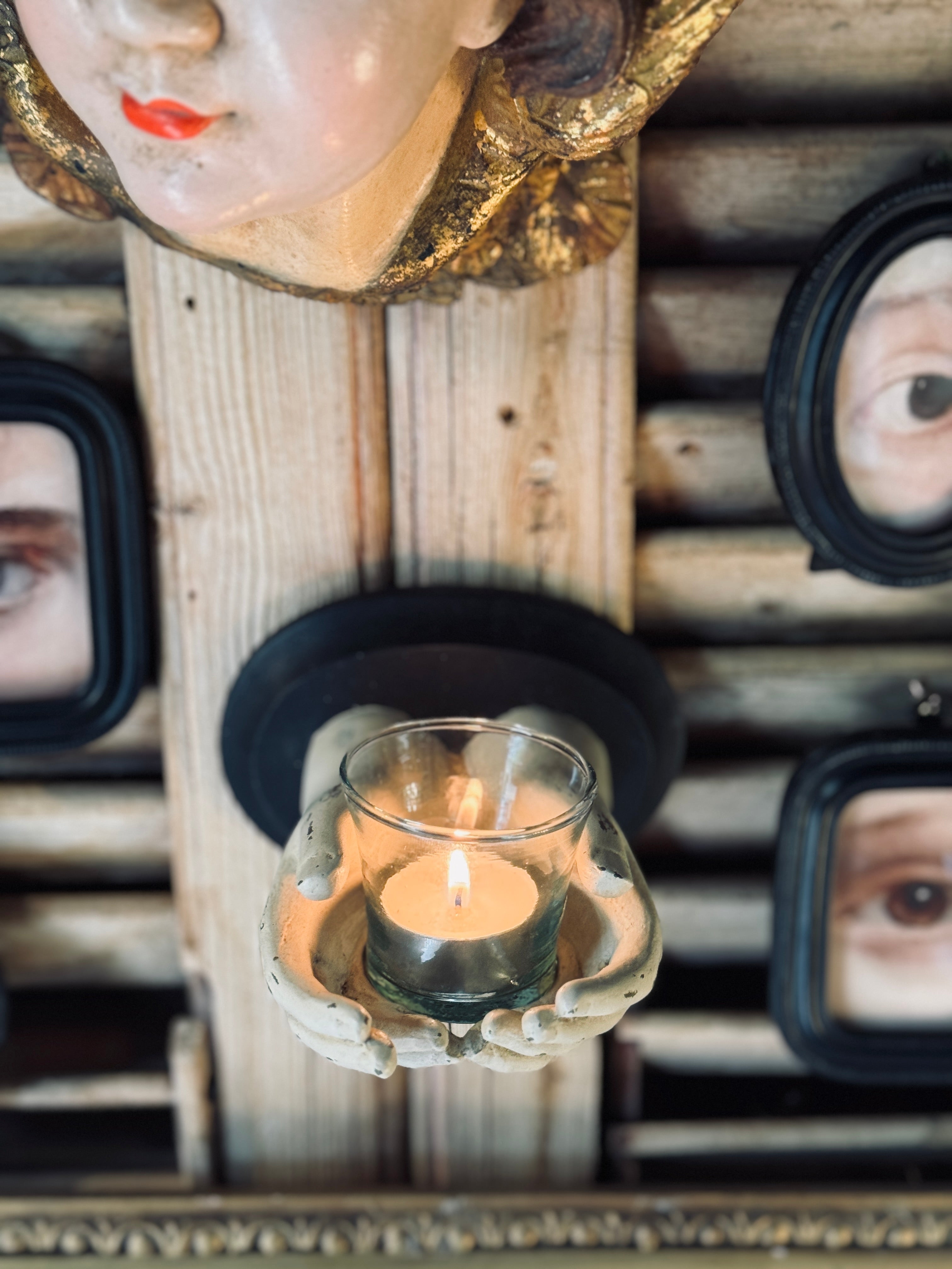 Santos Wall Mounted Tealight Candle Holder