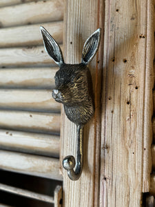 Antique Silver Hare Hook