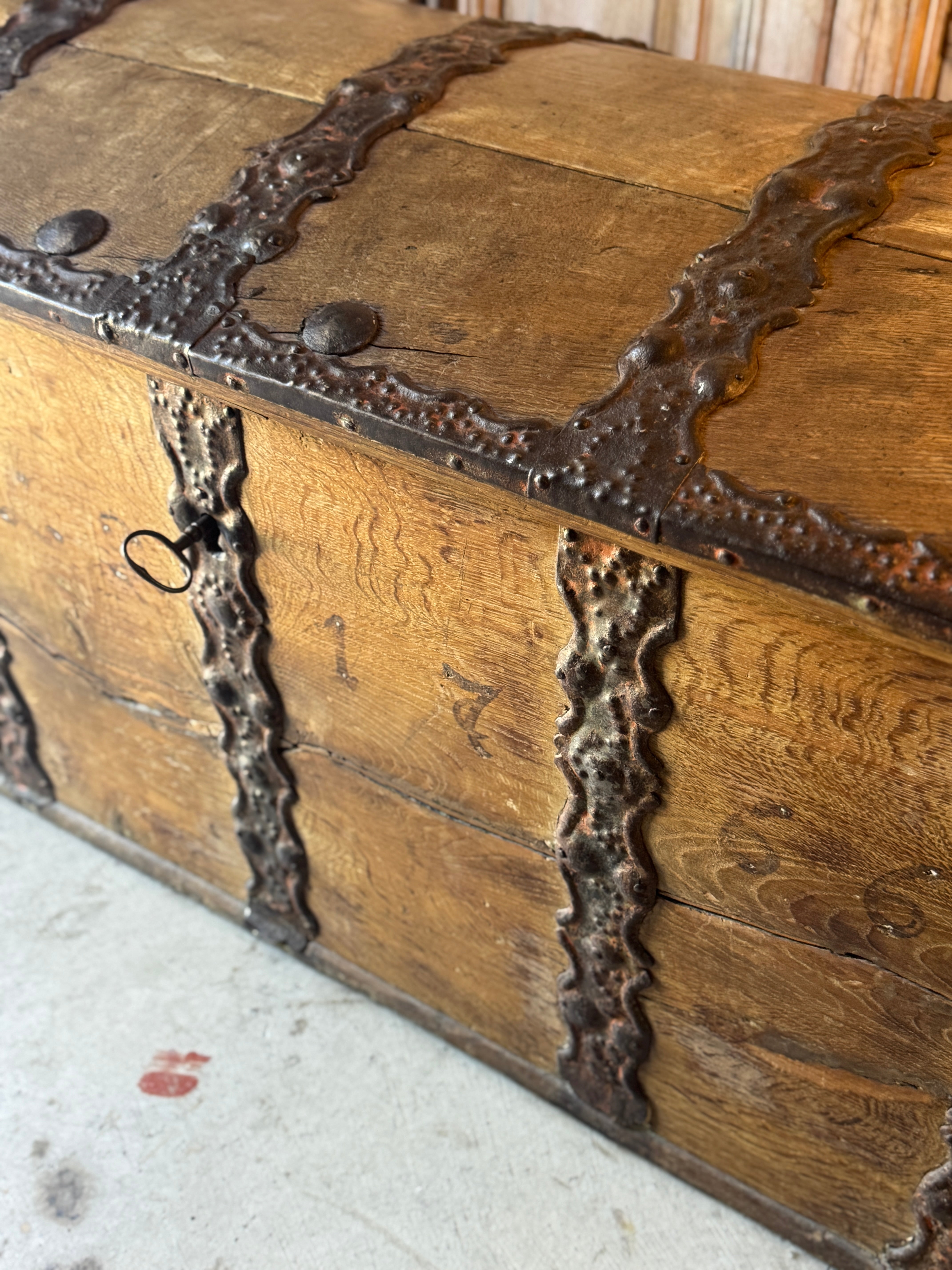 Antique 18th Century Danish Bridal Chest