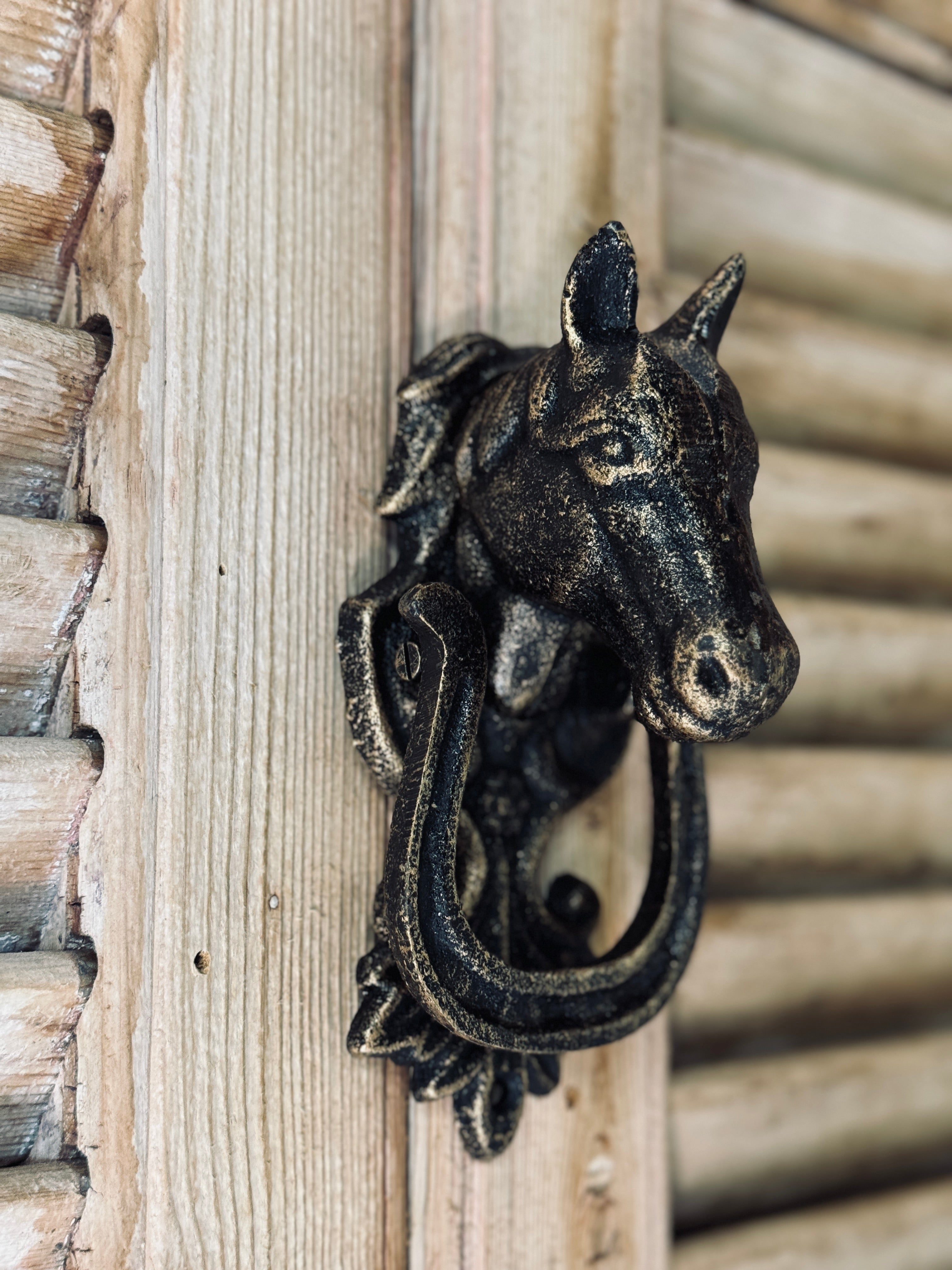 Cast Iron Horse Door Knocker