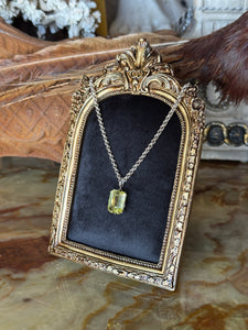 Gilt Jewellery Frame with Black Velvet