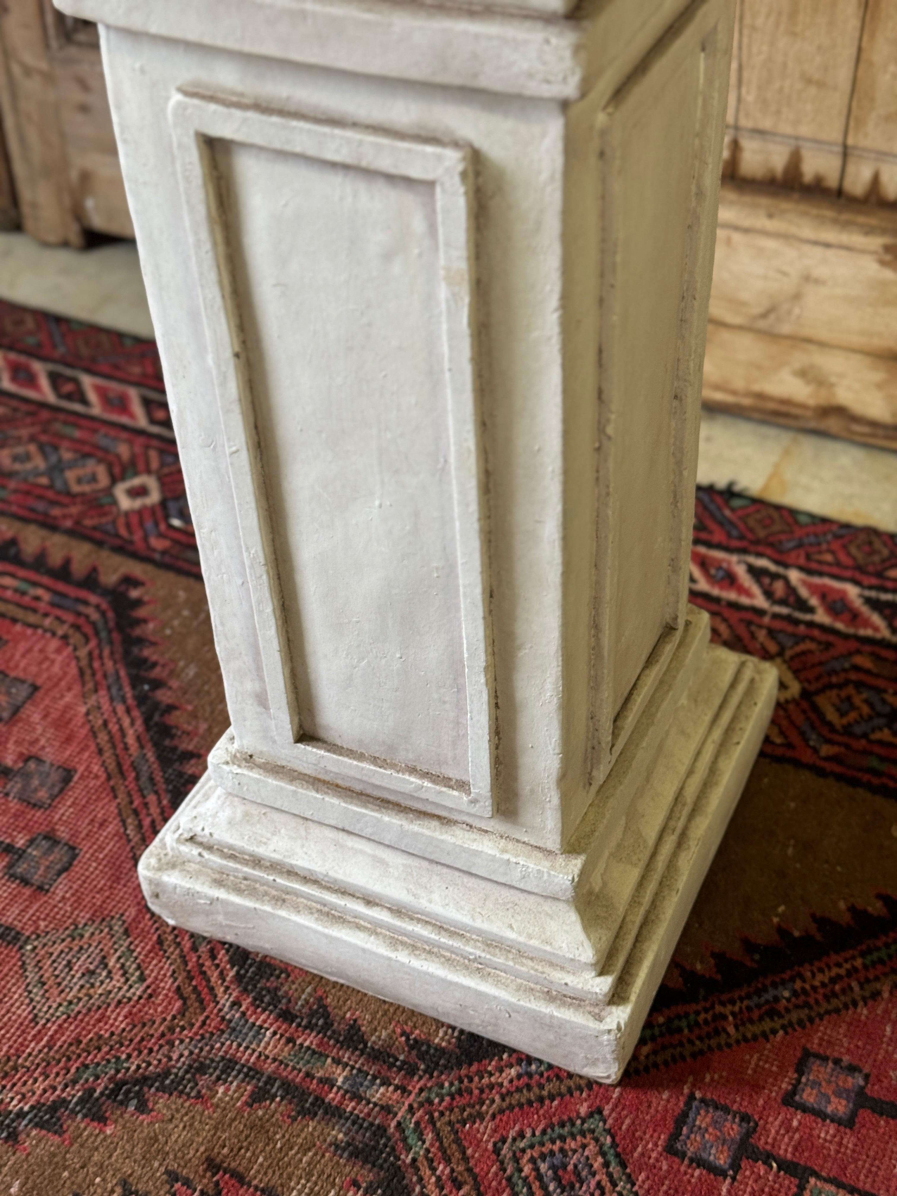 Vintage Bust of Female Form on Plinth