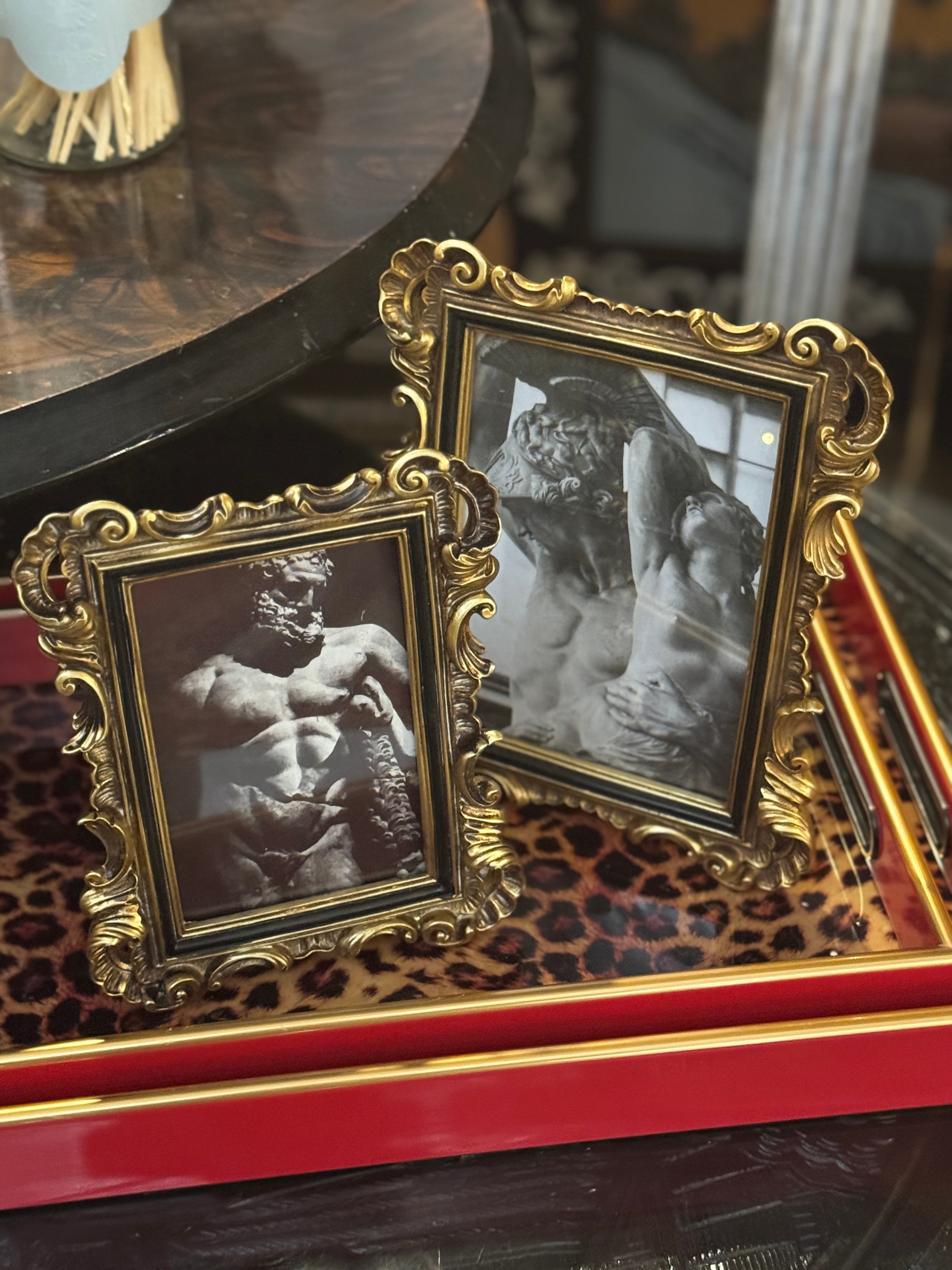 Gilt Filigree Photo Frame