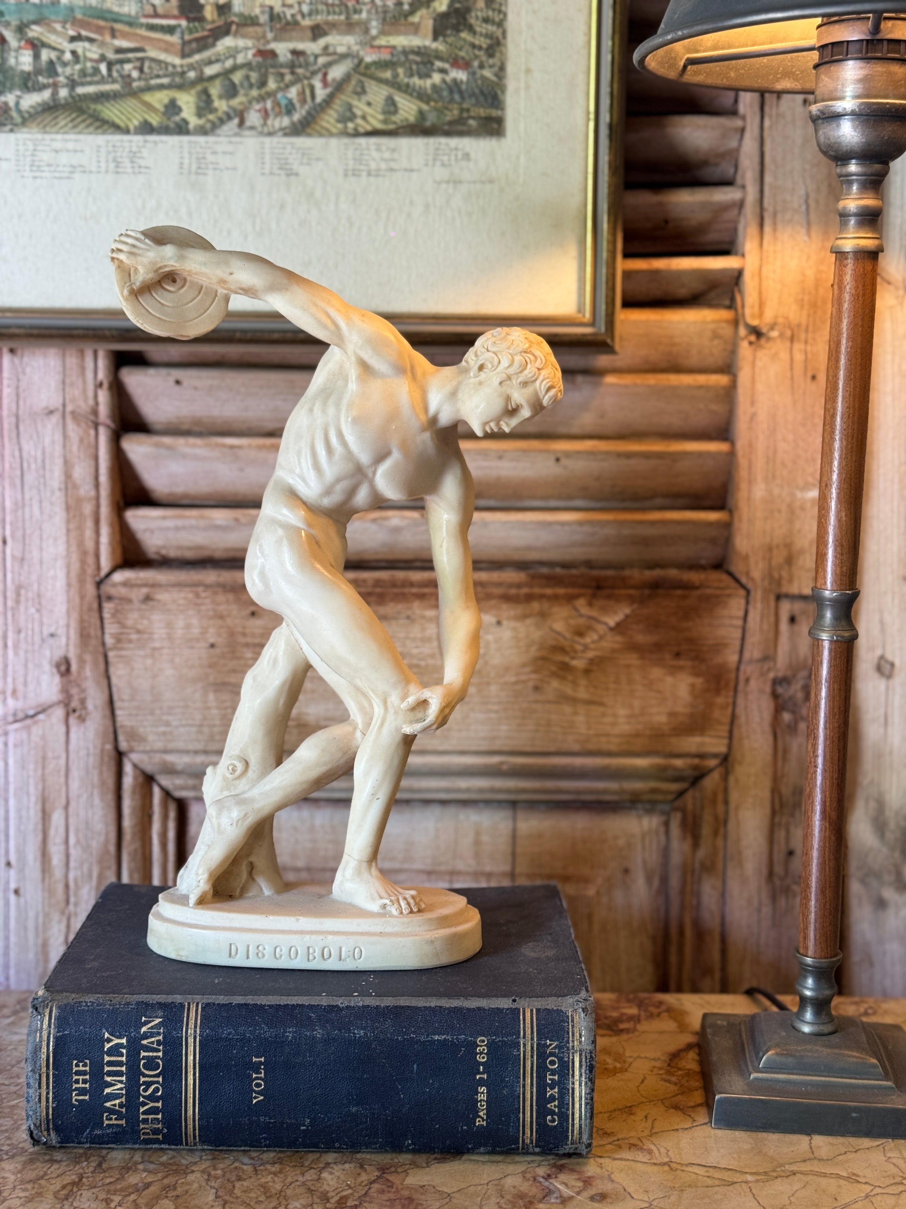 Vintage Discobolo Figure