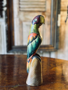 Vintage Carved Timber Birds