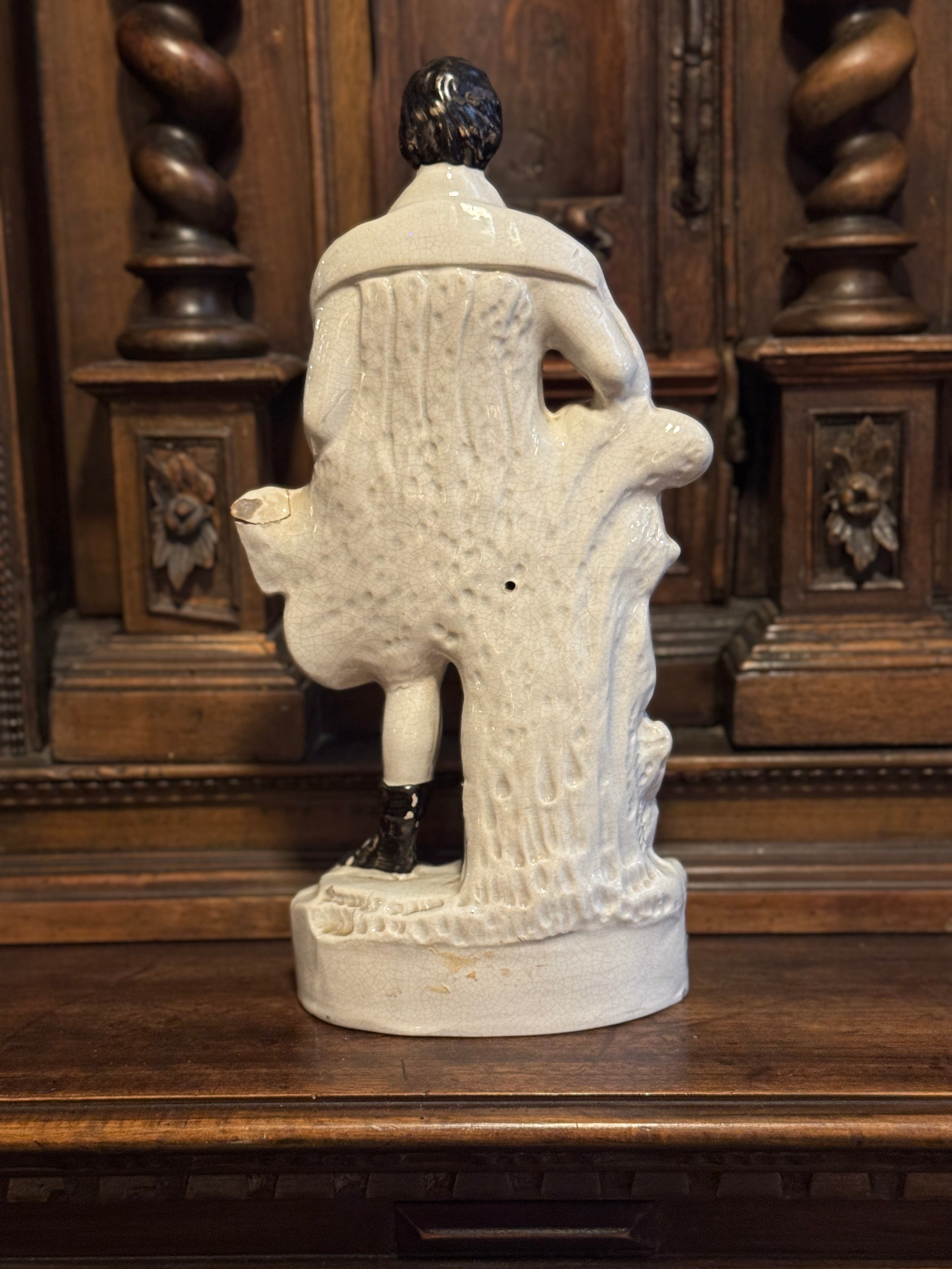 Antique Staffordshire Figure – Robert Burns