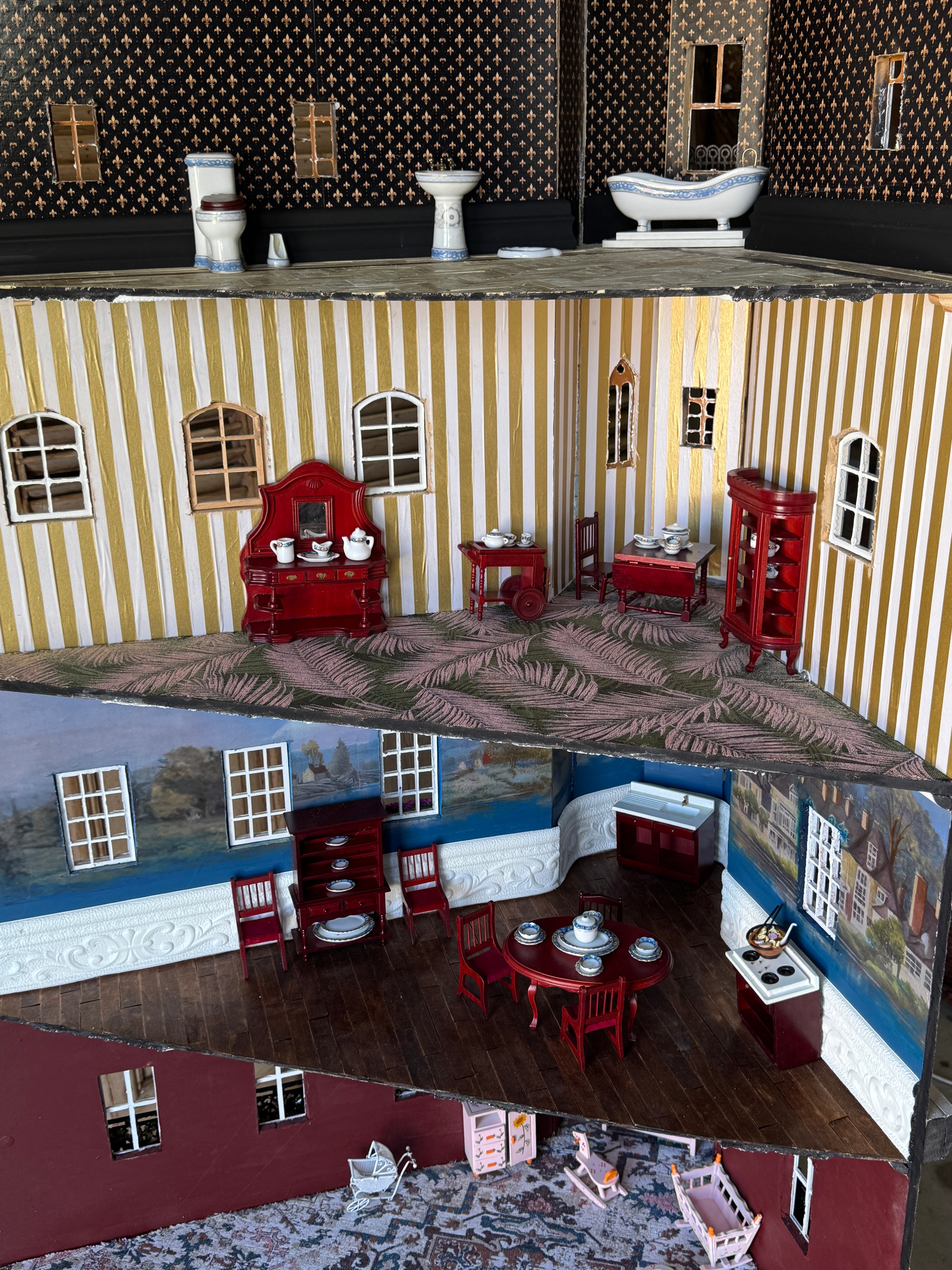 Handmade Parisian Dolls House