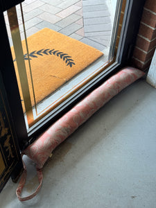 Fig Tree Draught Stopper / Door Snake - Rose Pink
