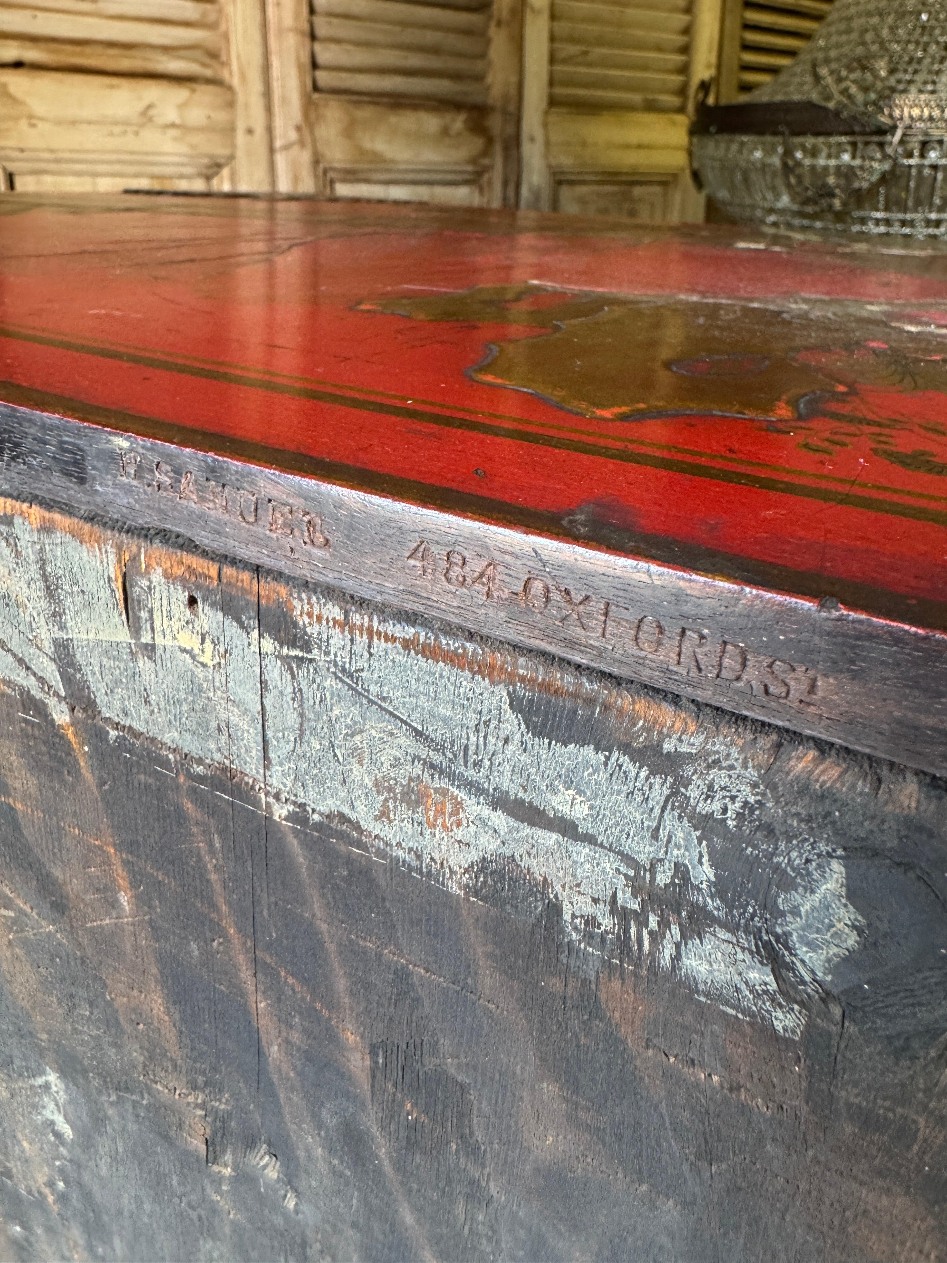 Late 19th Century English Chinoiserie Cabinet