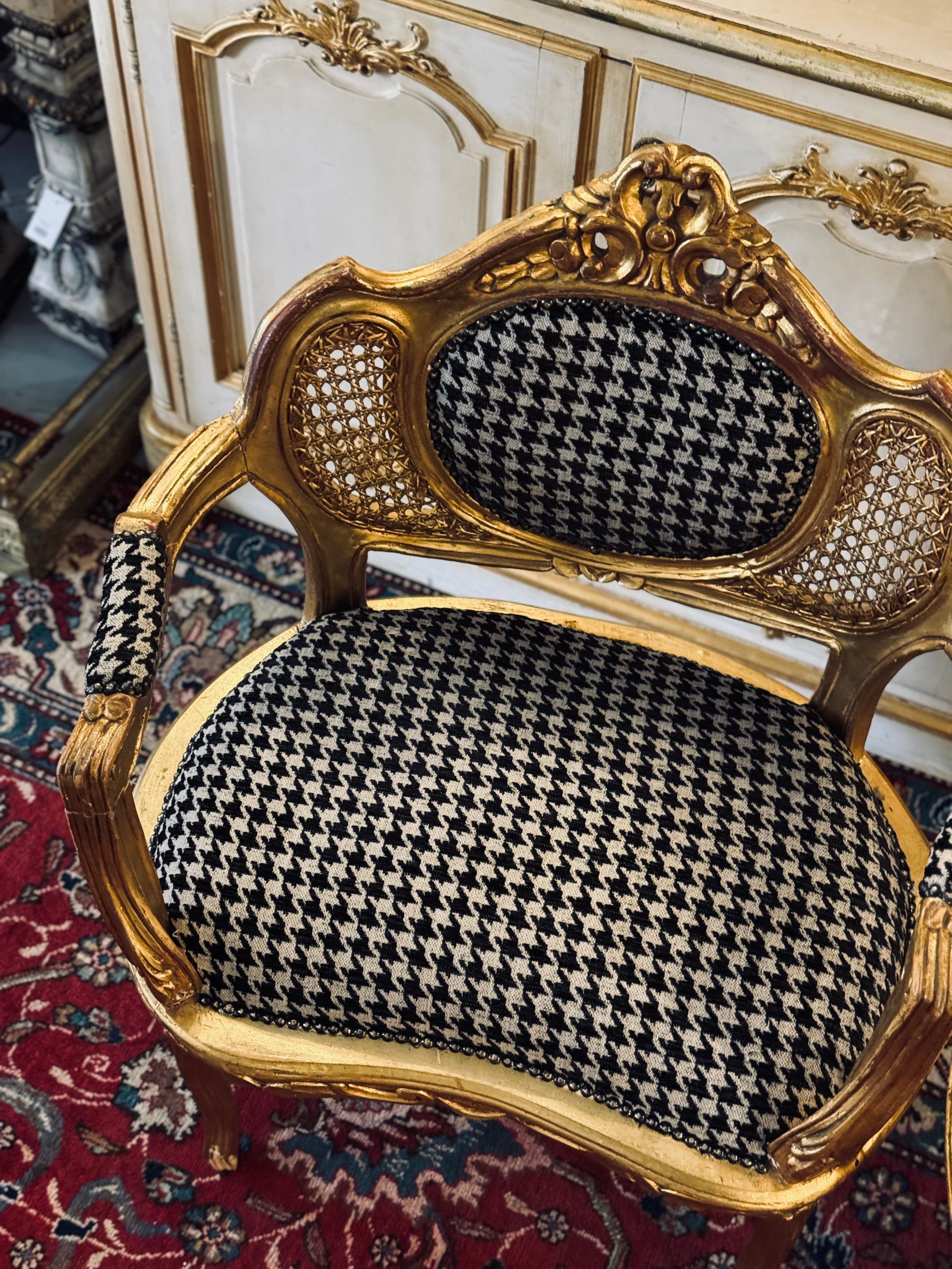 Vintage French Parlour Chairs