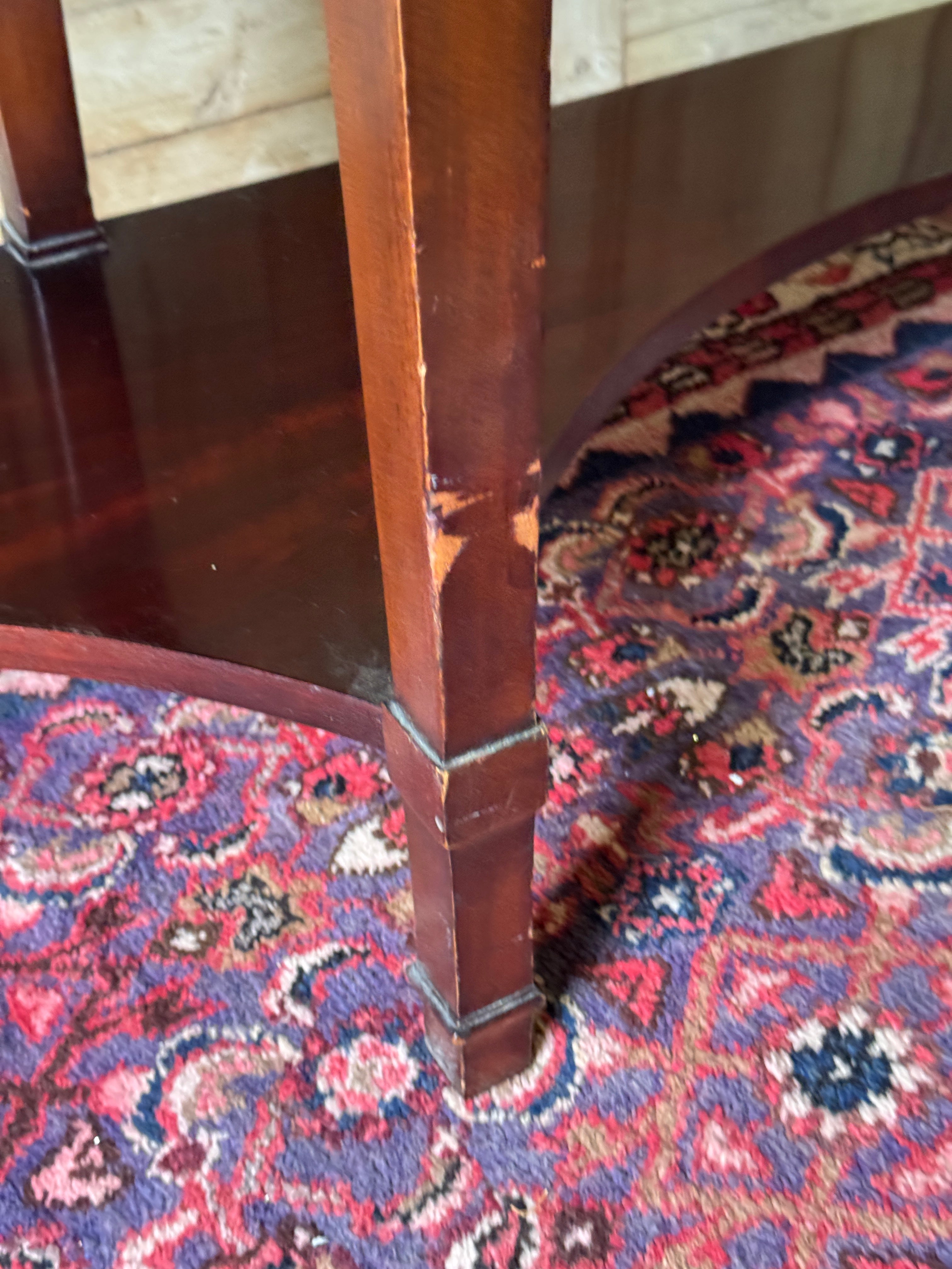 Vintage Drexel Mahogany Console Table
