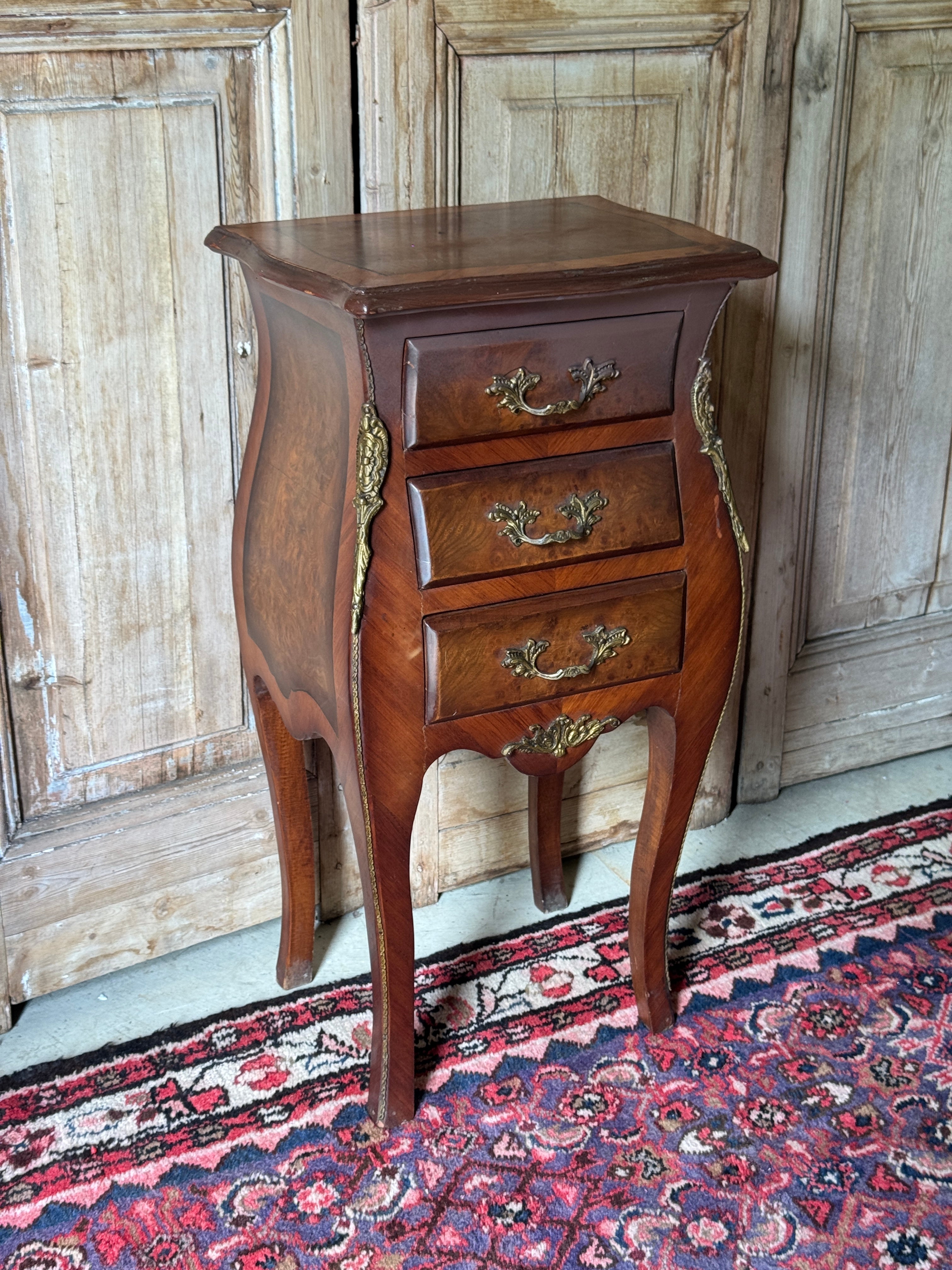 Vintage Petite Bombe - Front Three Drawer Chest