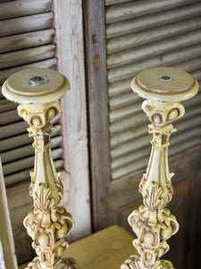 Pair of Vintage Candlesticks