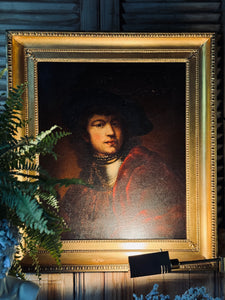 18th Century European Oil Painting on Canvas