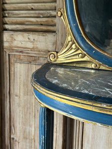 Antique French Console with Mirror