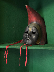 Vintage Handmade Venetian Carnival Mask