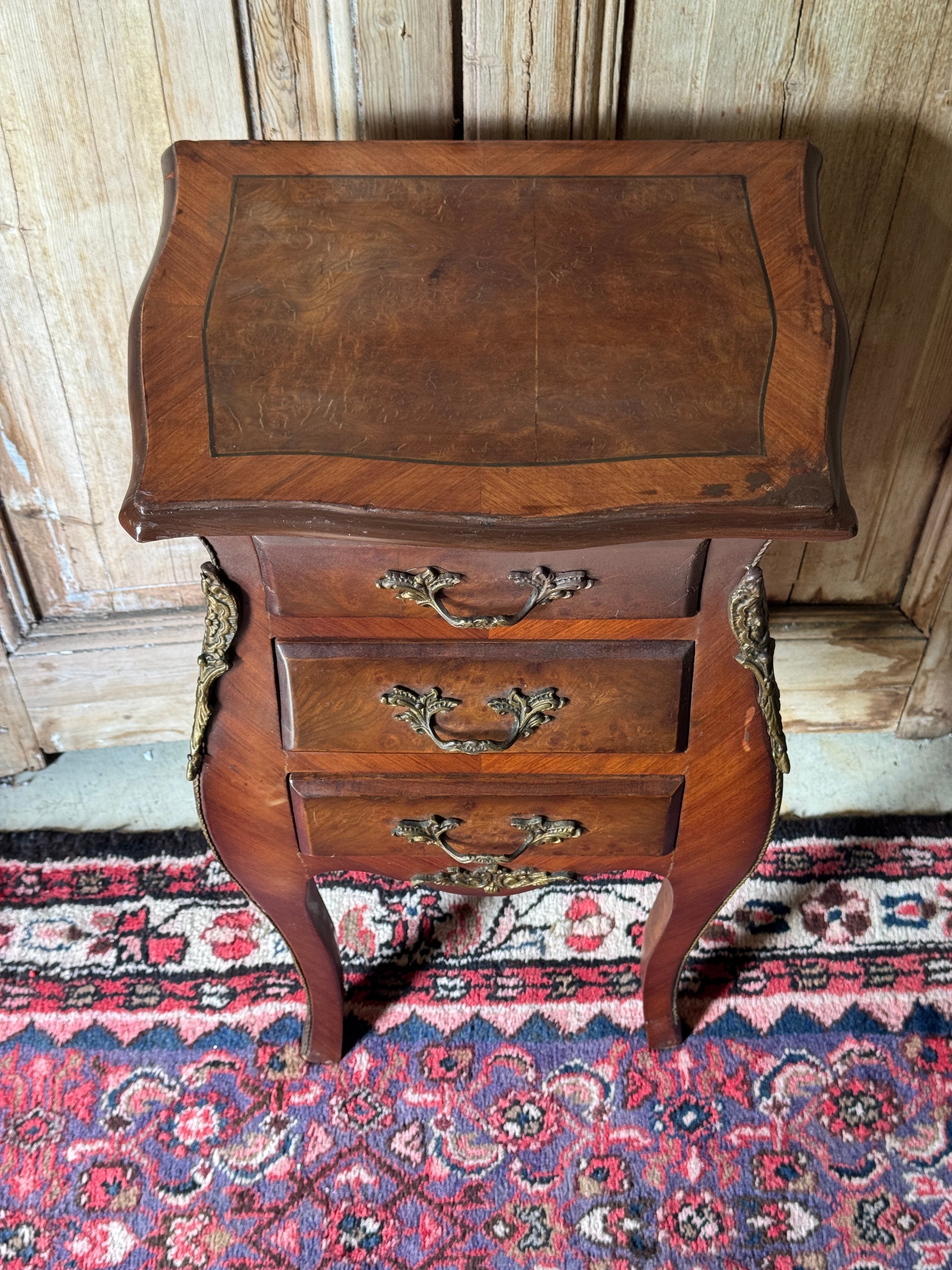 Vintage Petite Bombe - Front Three Drawer Chest