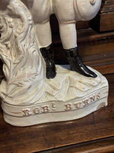 Antique Staffordshire Figure – Robert Burns