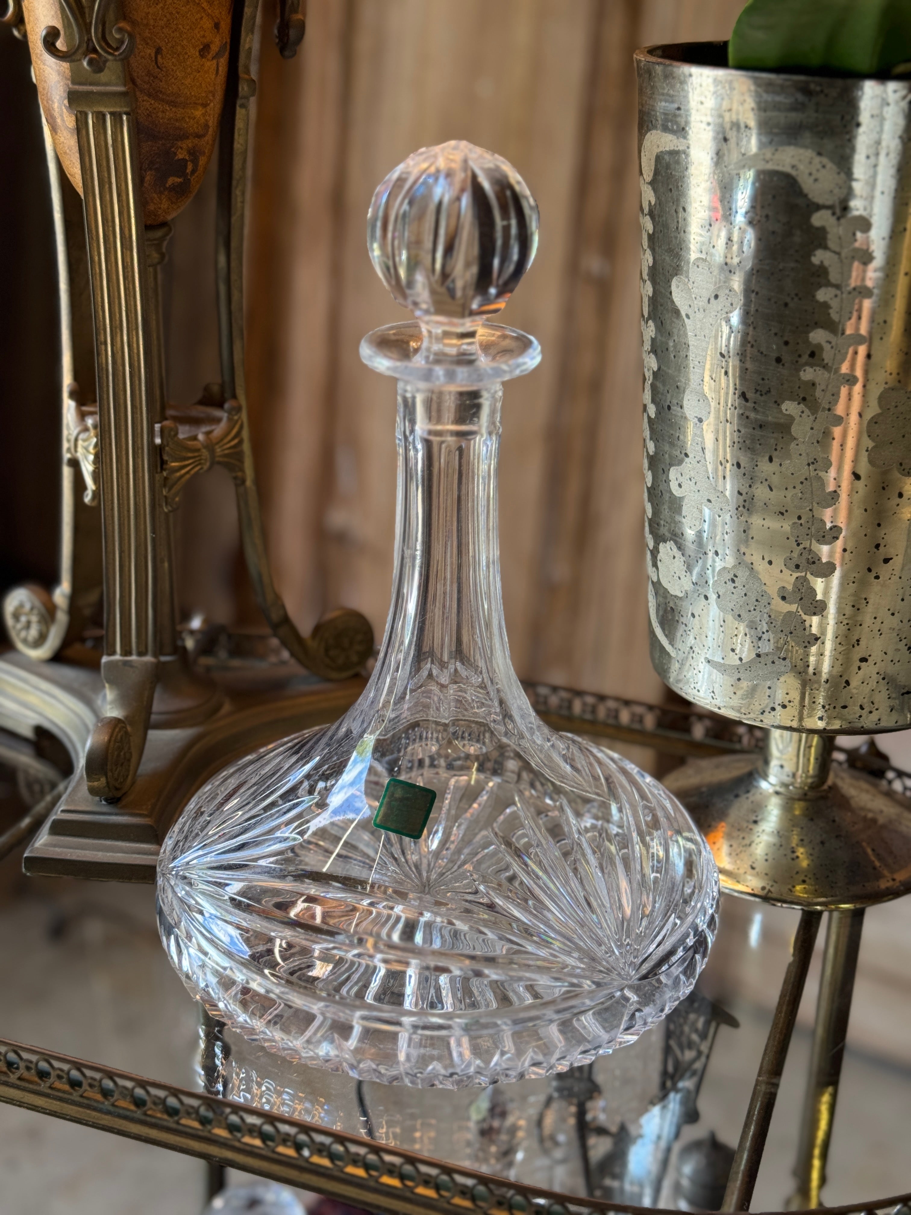 Vintage "Marquis" Waterford Crystal Captains Decanter