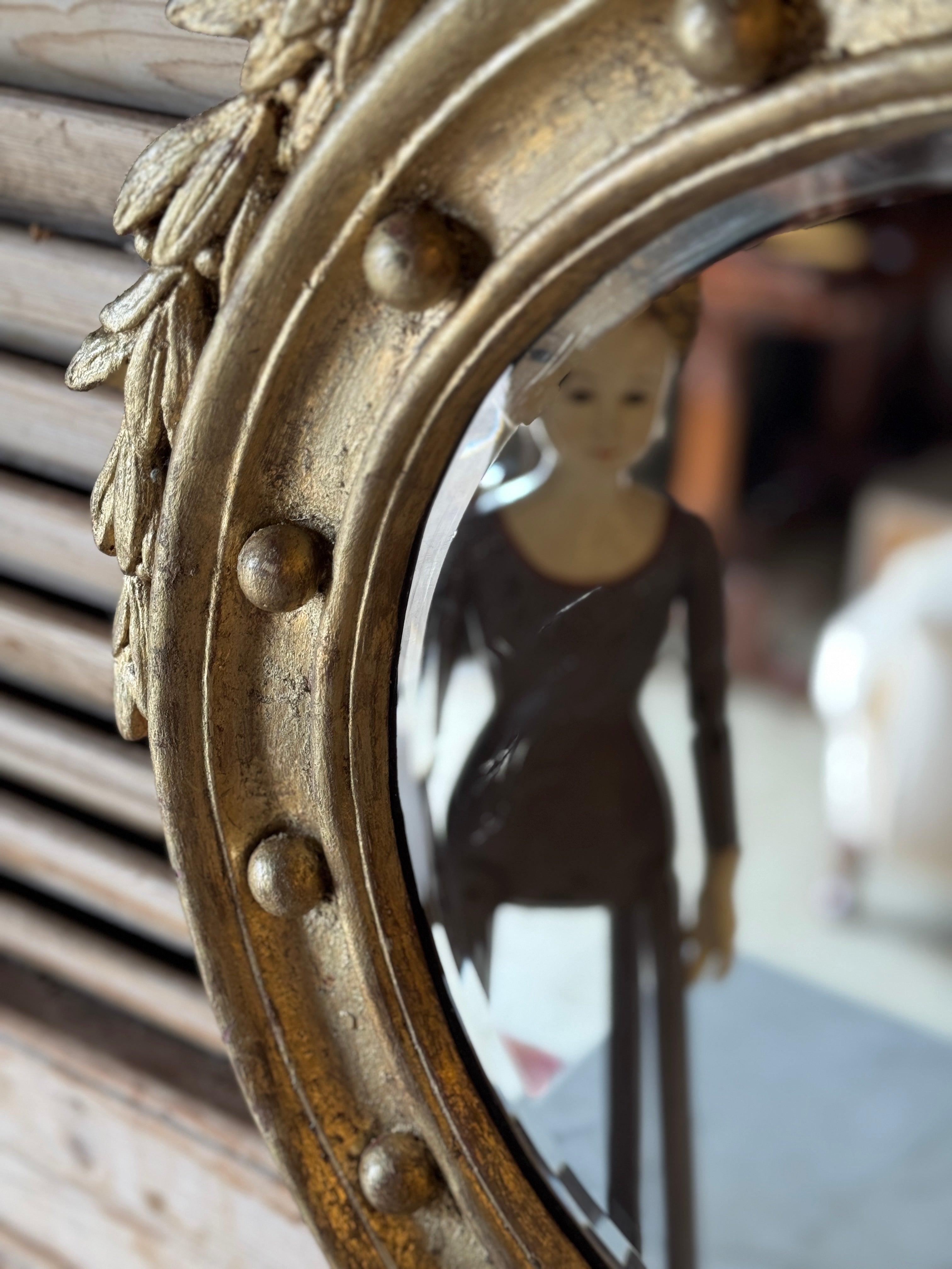 Vintage Regency Style Gilt Mirror