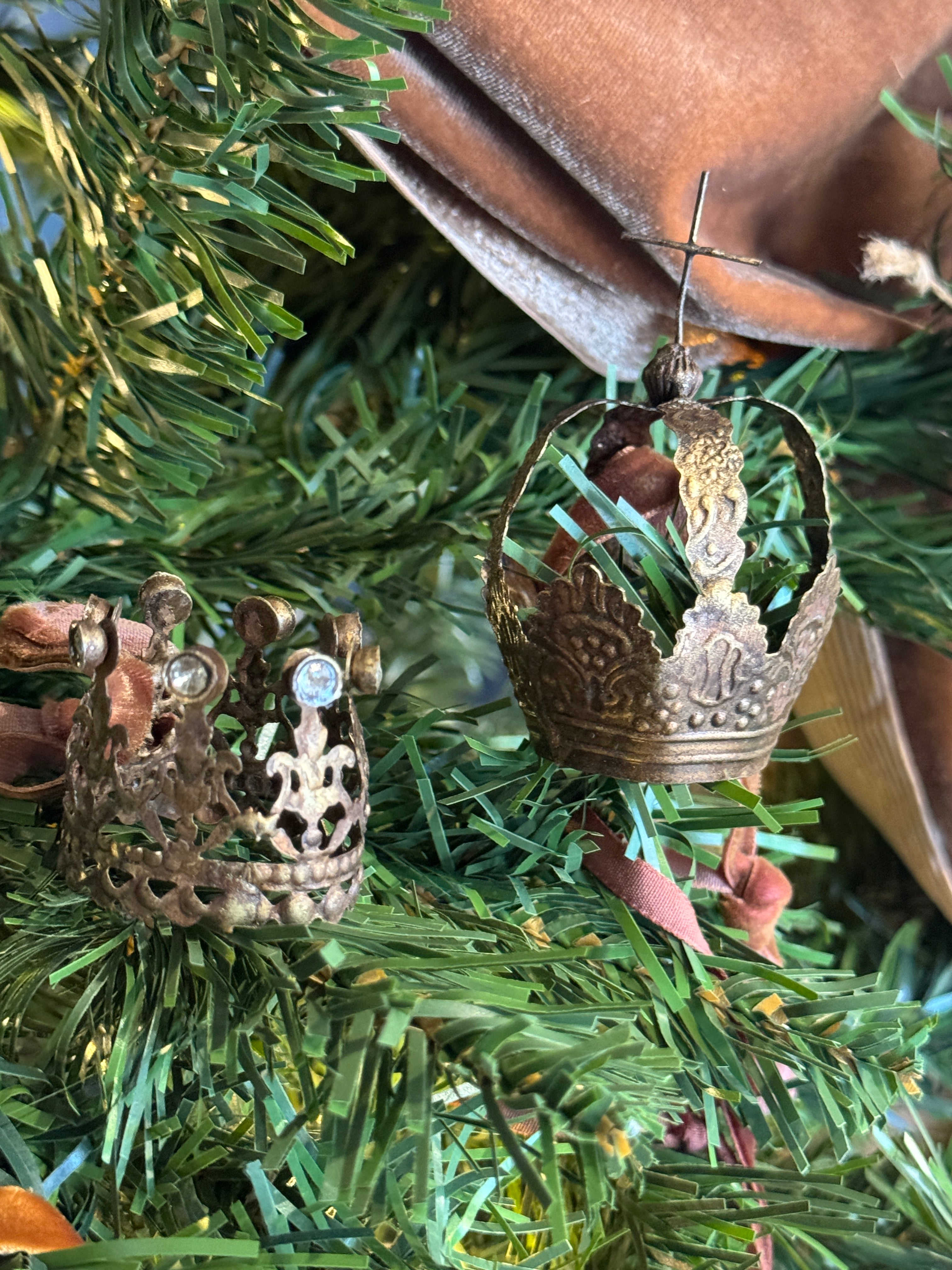 Mini Crown Ornaments - 3 Styles