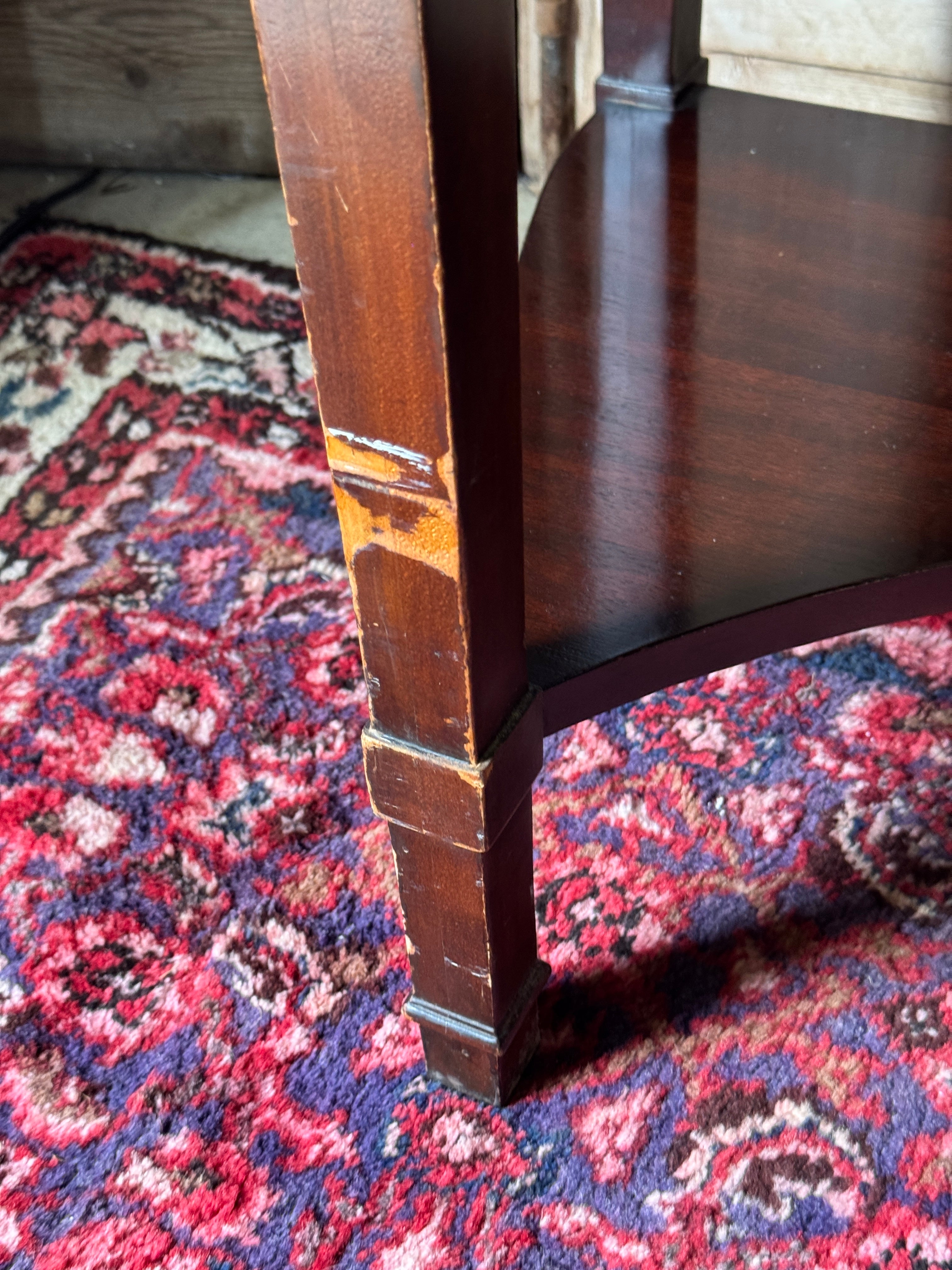 Vintage Drexel Mahogany Console Table