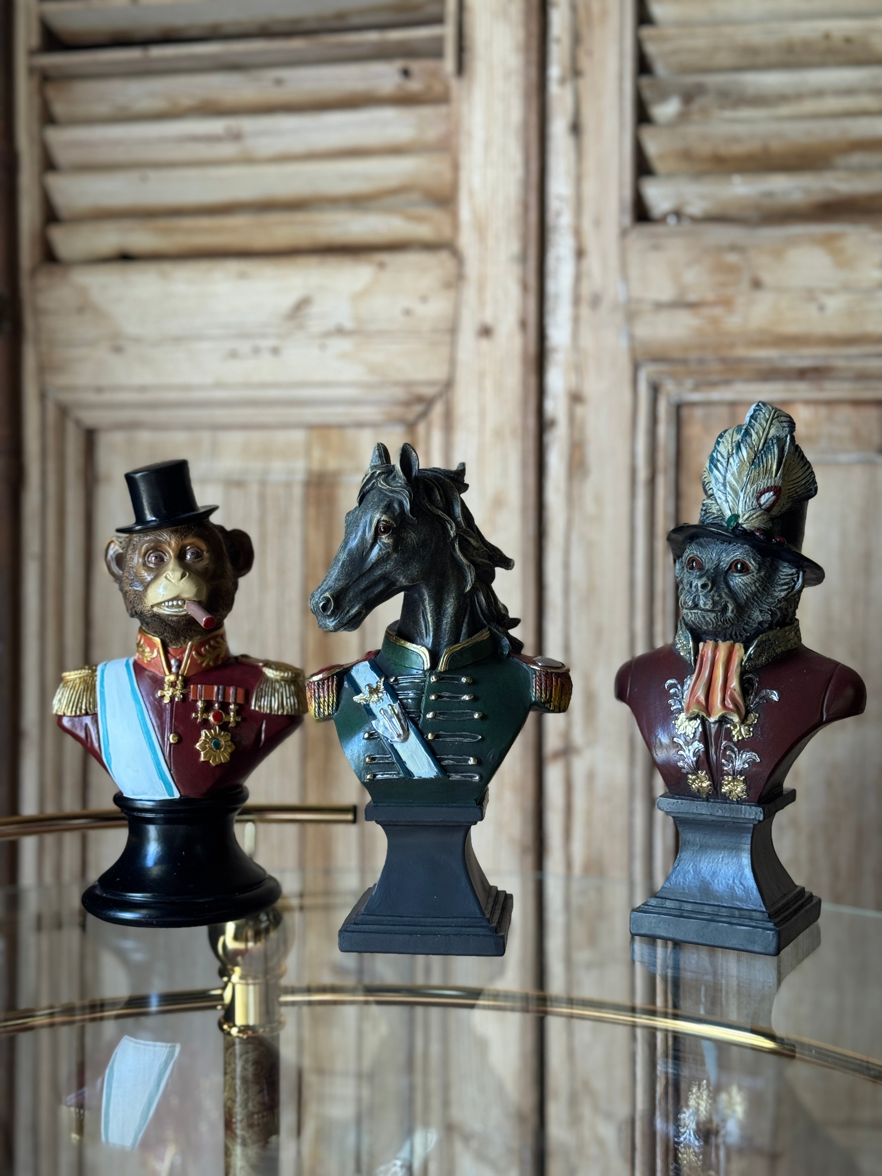 General Monkey Figurine