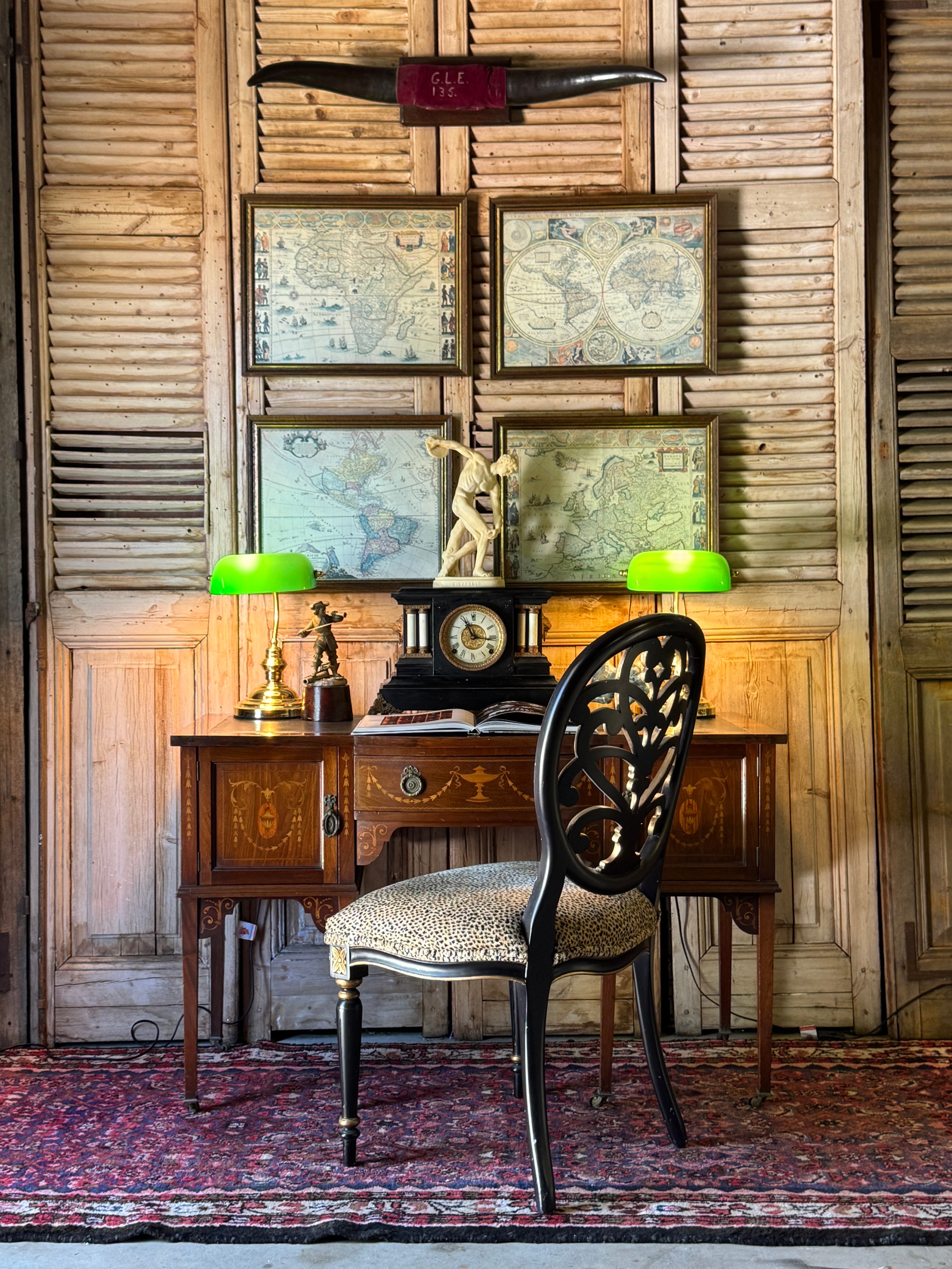 Vintage Bankers Lamp